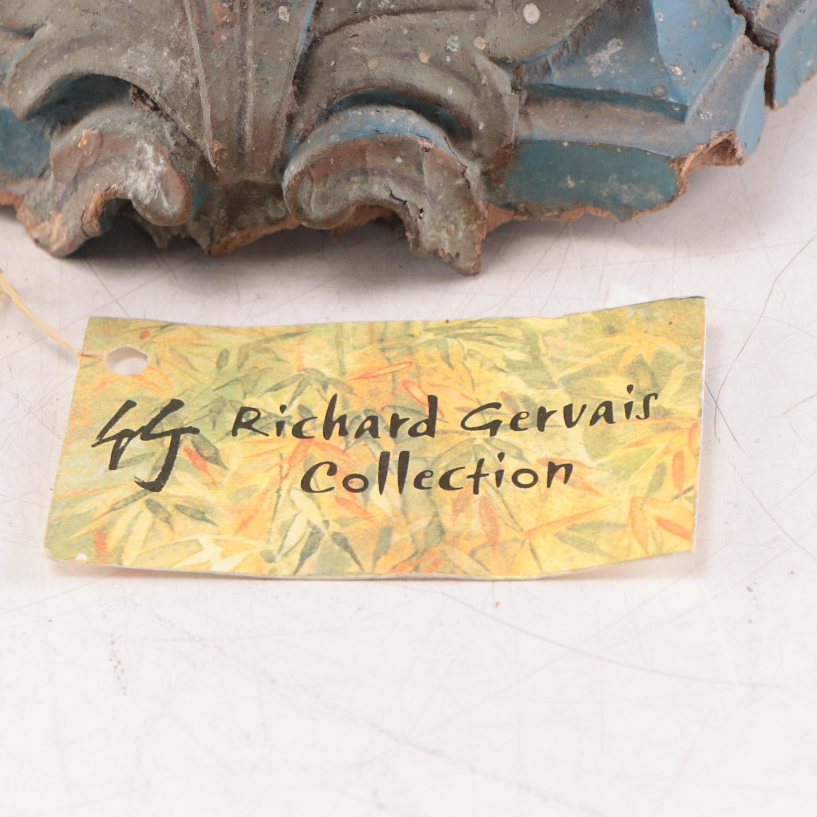 Portuguese Colonial (Sri Lanka) Painted Wood Santos Figure of Christ, 18th C