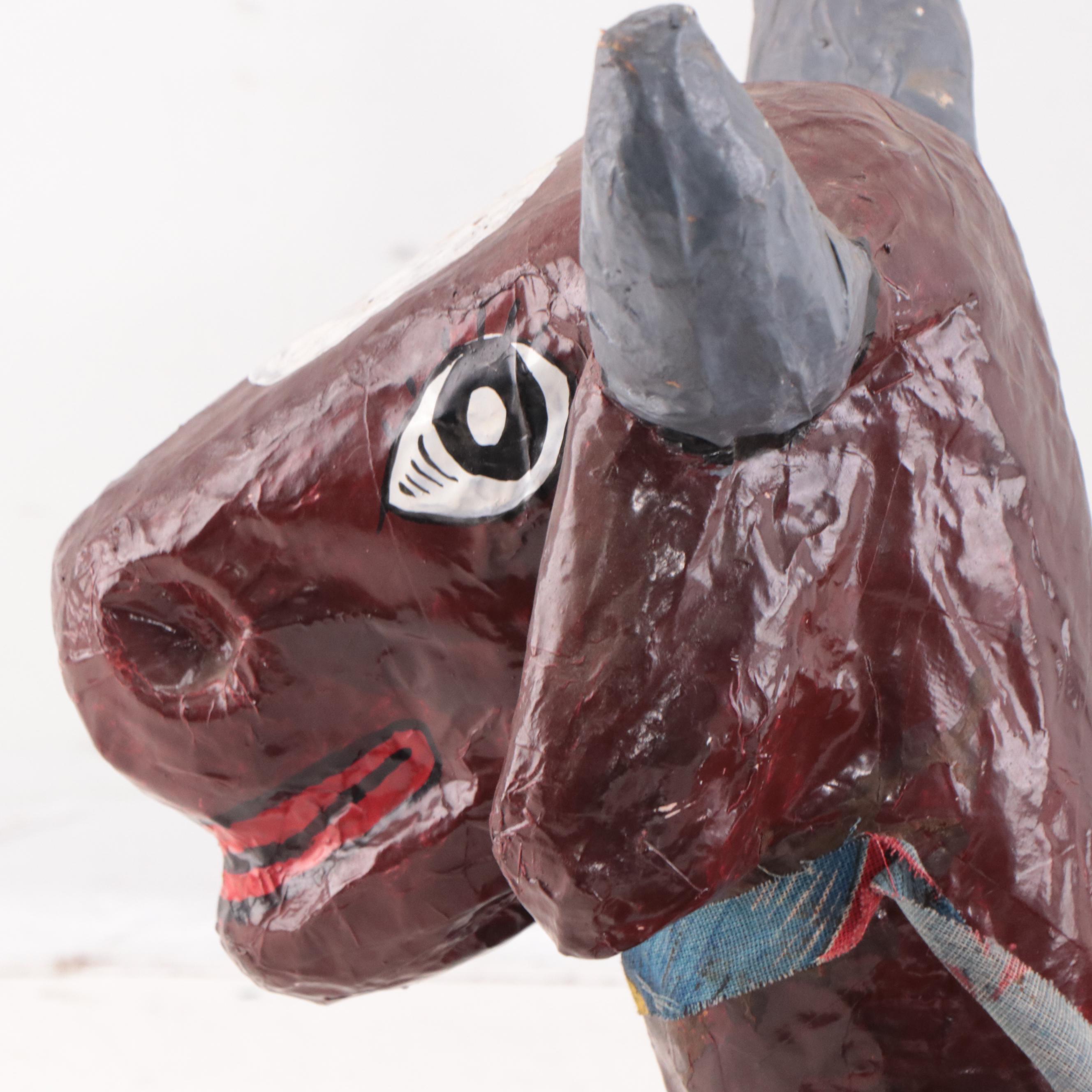 Brazilian Papier-Mâché Child's Folk Dance Costume, Late 20th Century