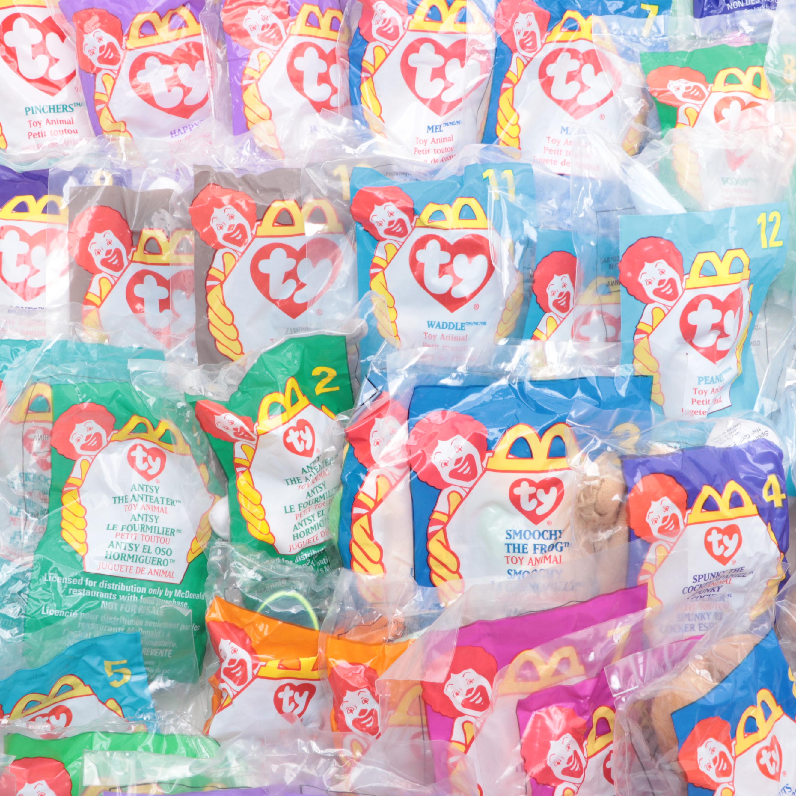 McDonald's Ty Beanie Babies Happy Meal Toys