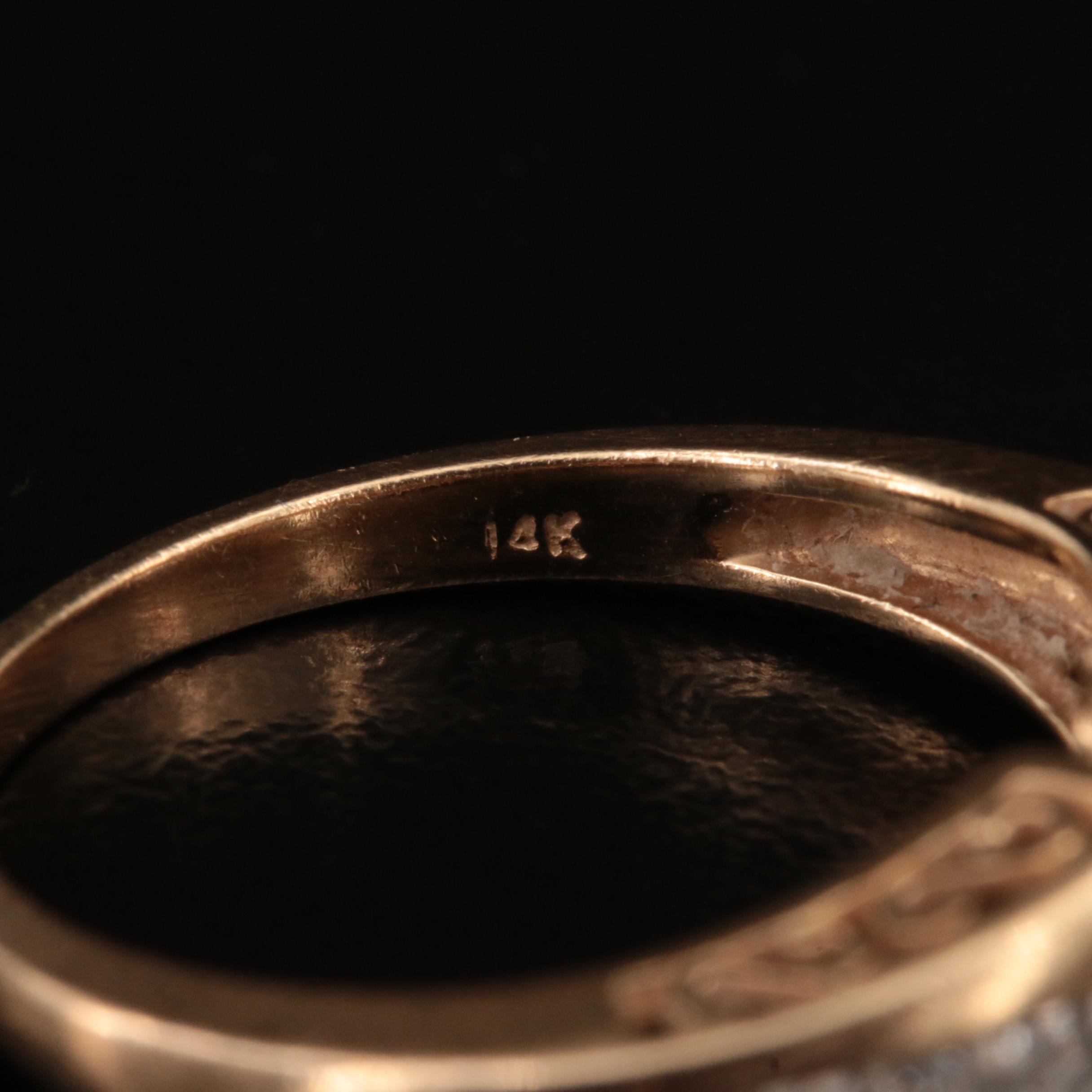 14K 0.28 CTW Diamond Ring