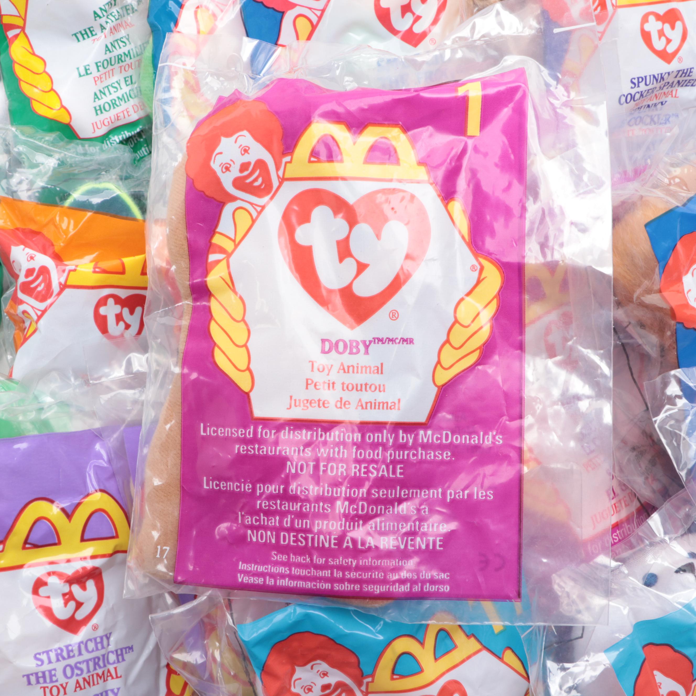 McDonald's Ty Beanie Babies Happy Meal Toys