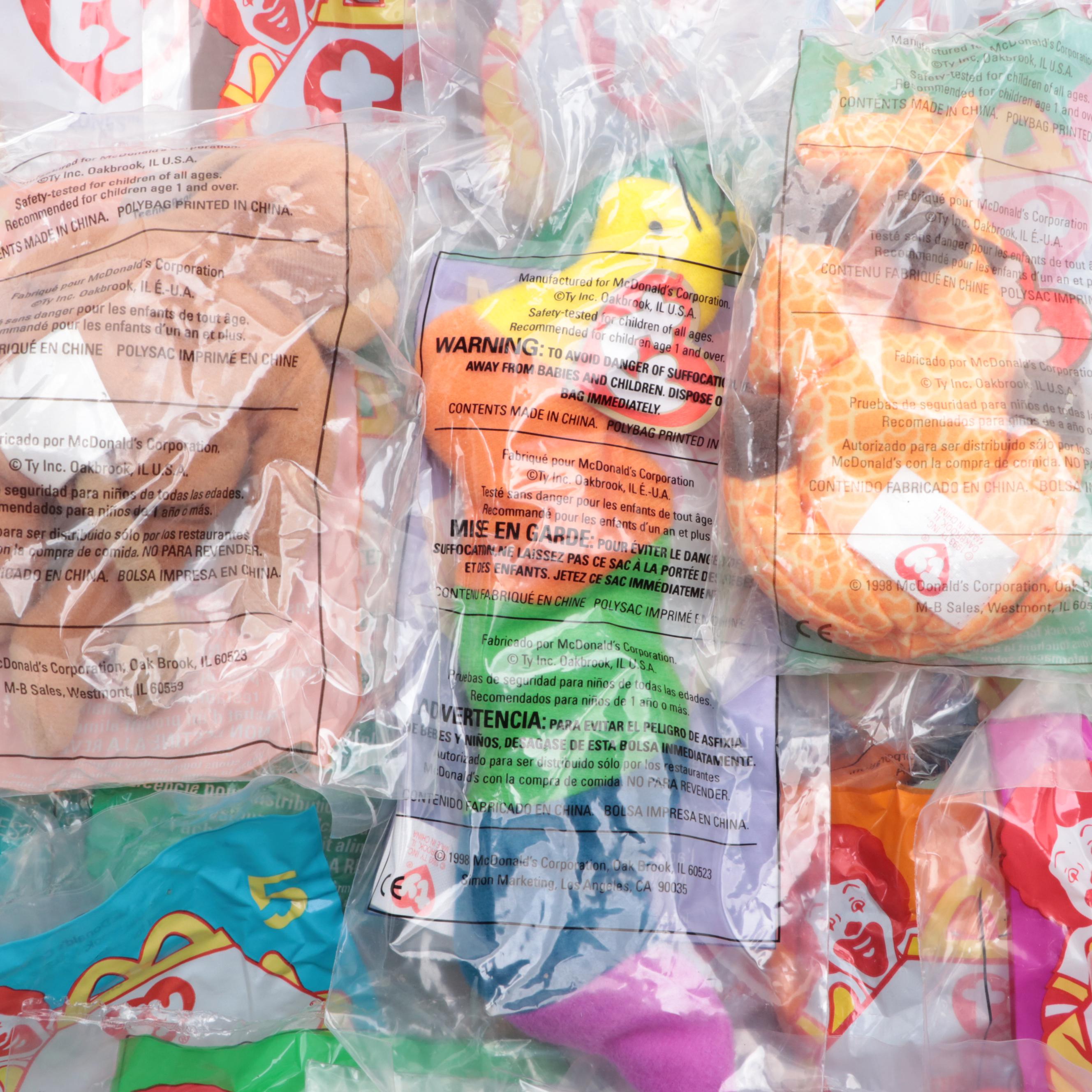 McDonald's Ty Beanie Babies Happy Meal Toys