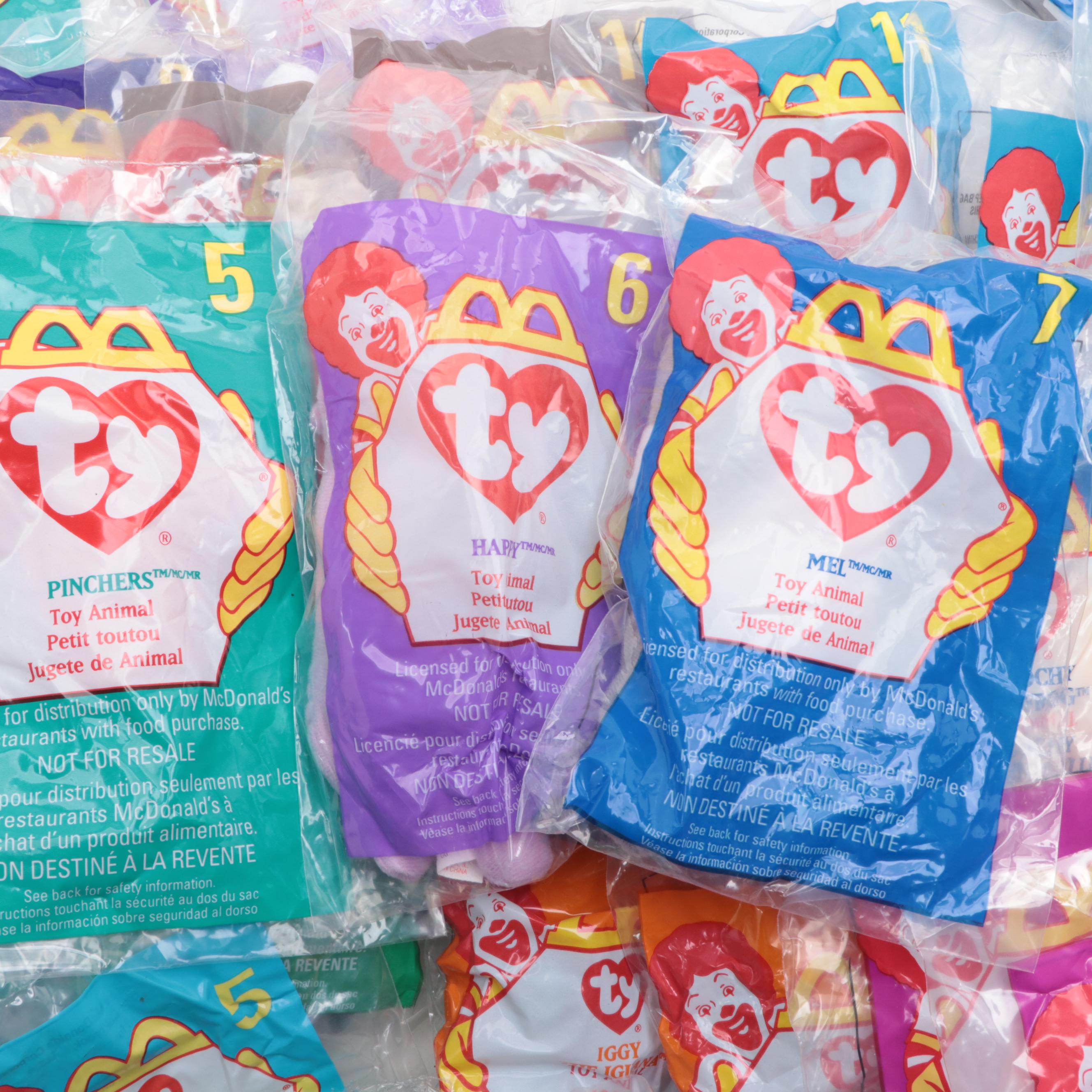 McDonald's Ty Beanie Babies Happy Meal Toys