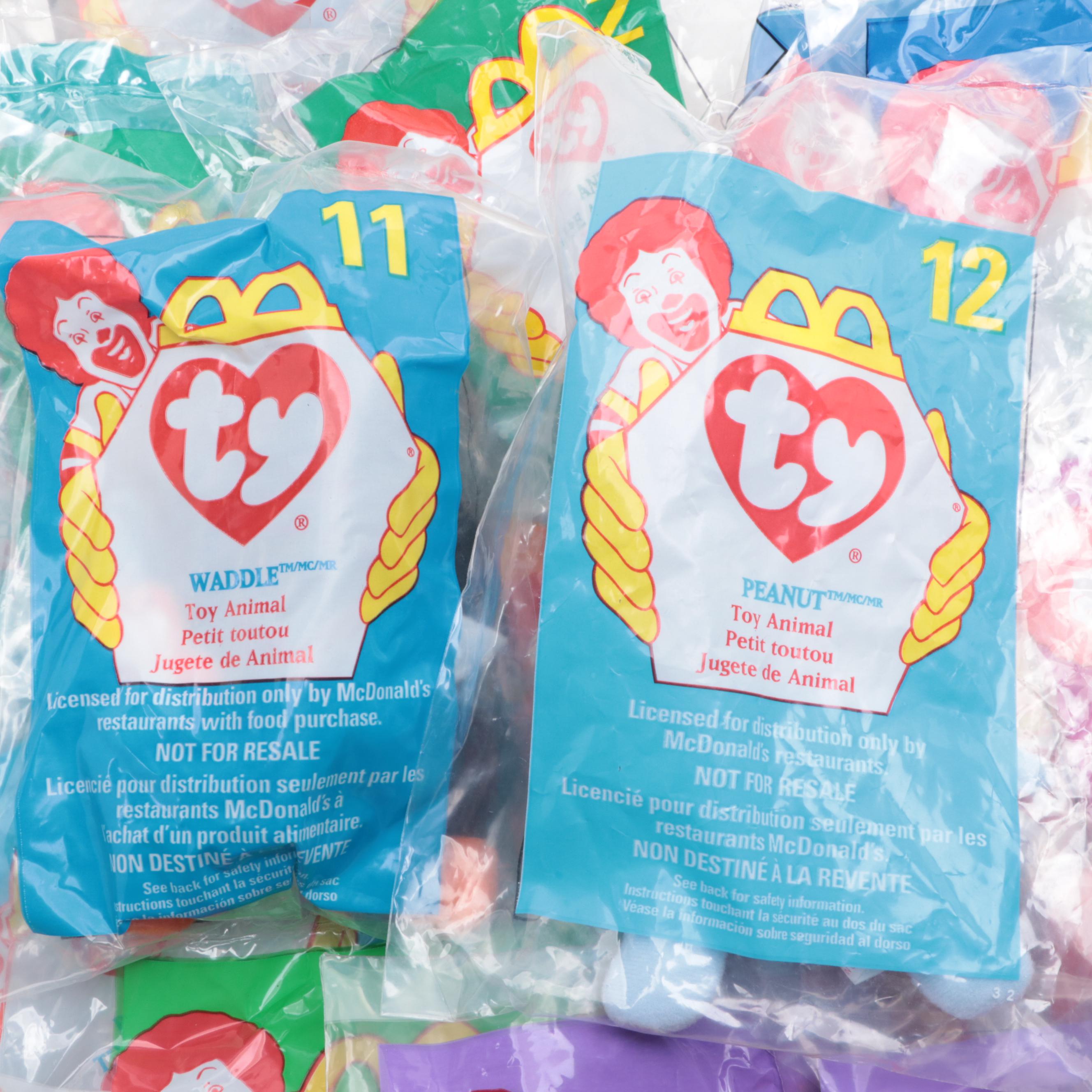 McDonald's Ty Beanie Babies Happy Meal Toys