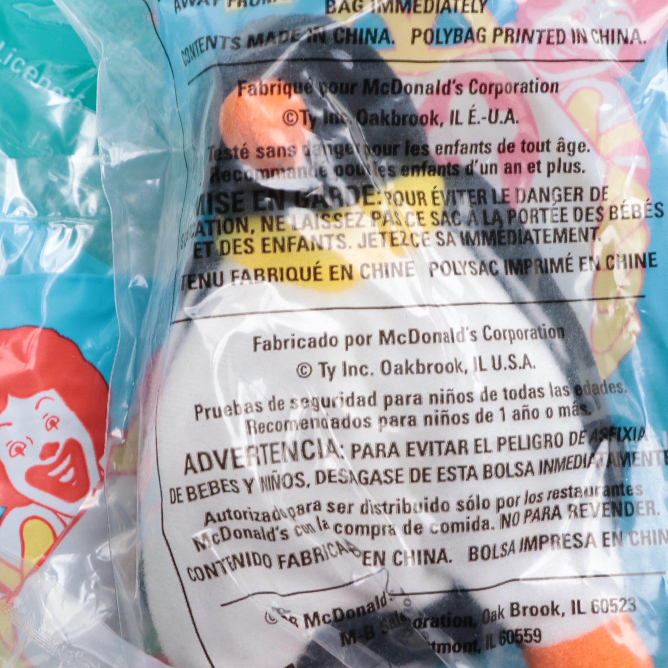 McDonald's Ty Beanie Babies Happy Meal Toys