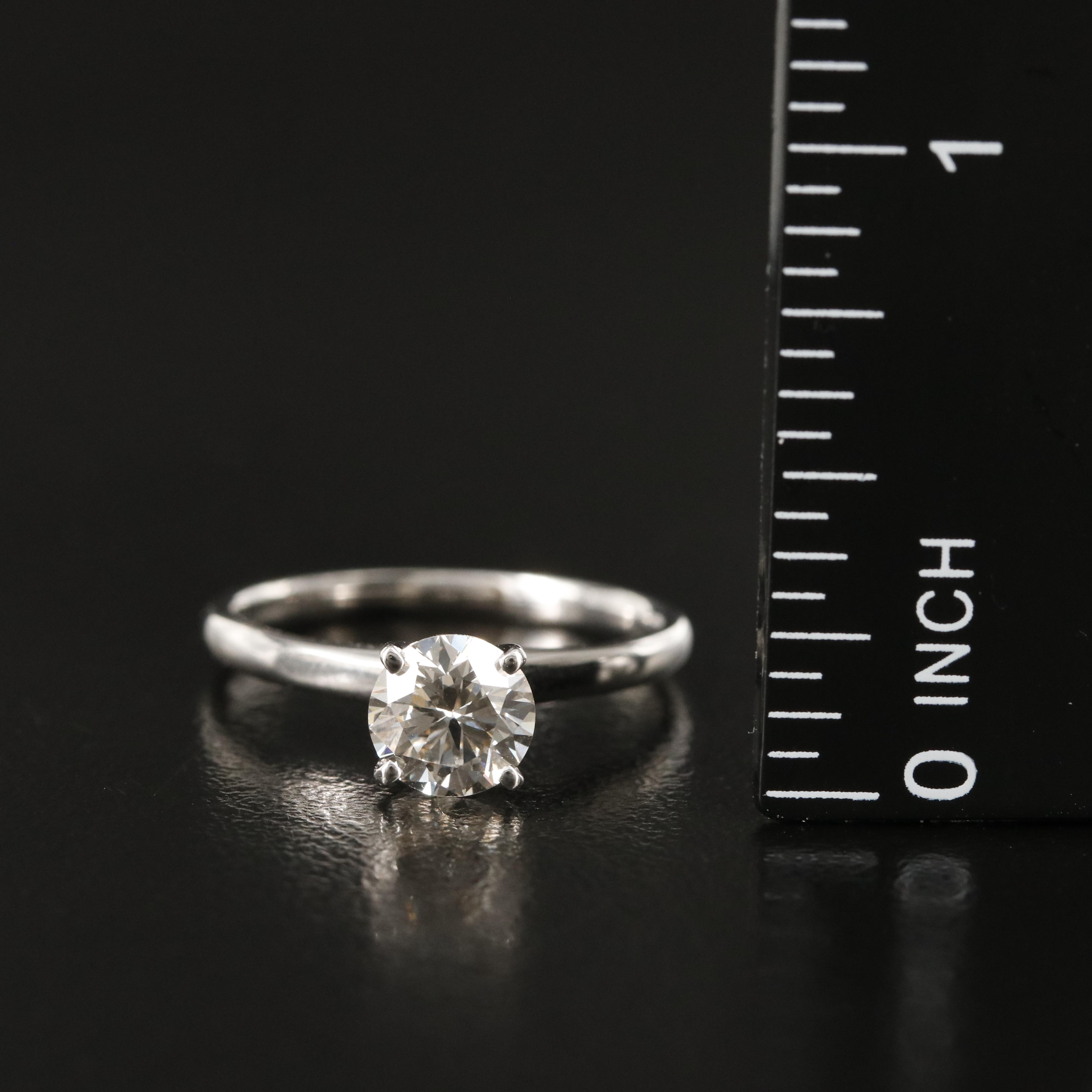 14K 1.01 CT Lab Grown Diamond Solitaire Ring