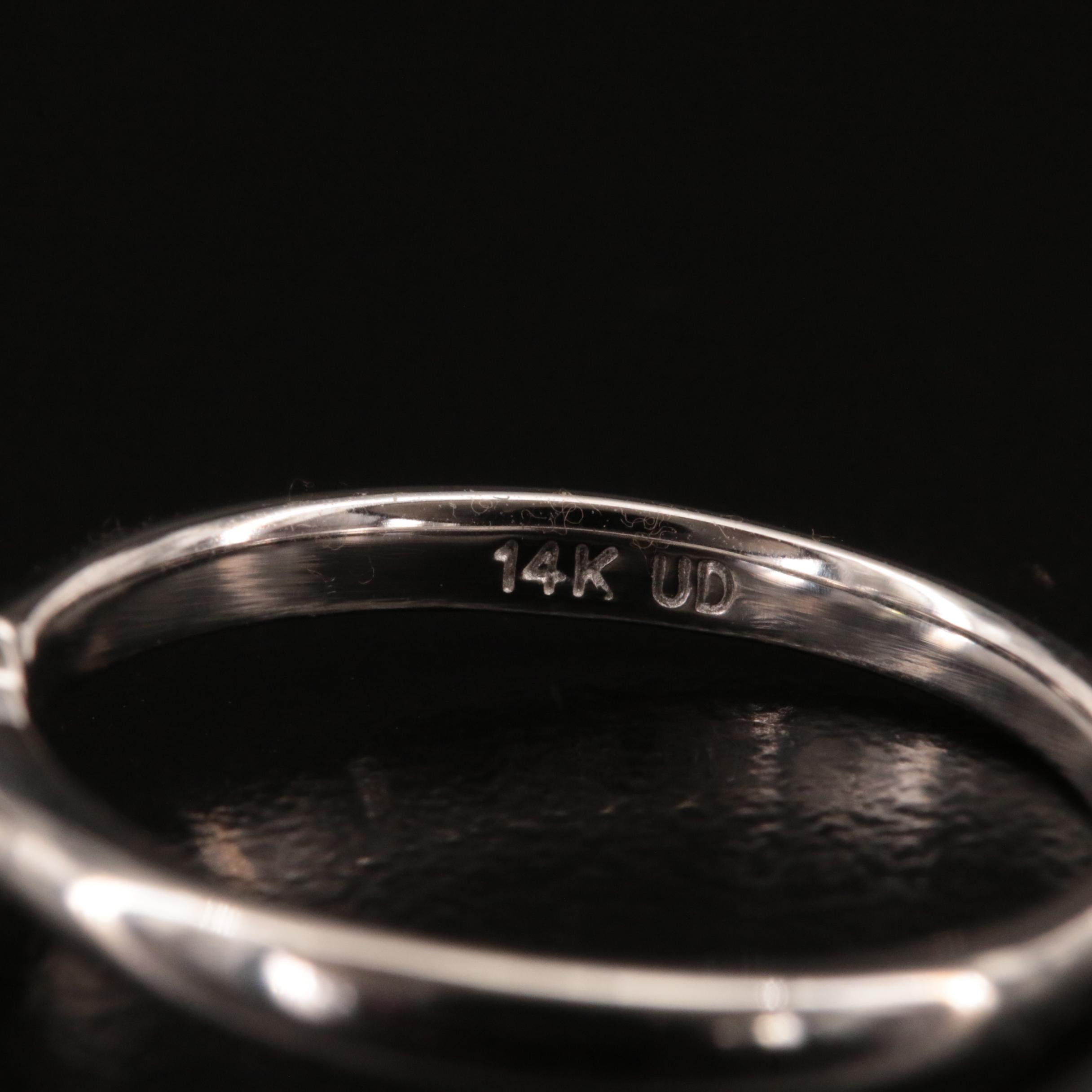 14K 1.00 CT Lab Grown Diamond Solitaire Ring