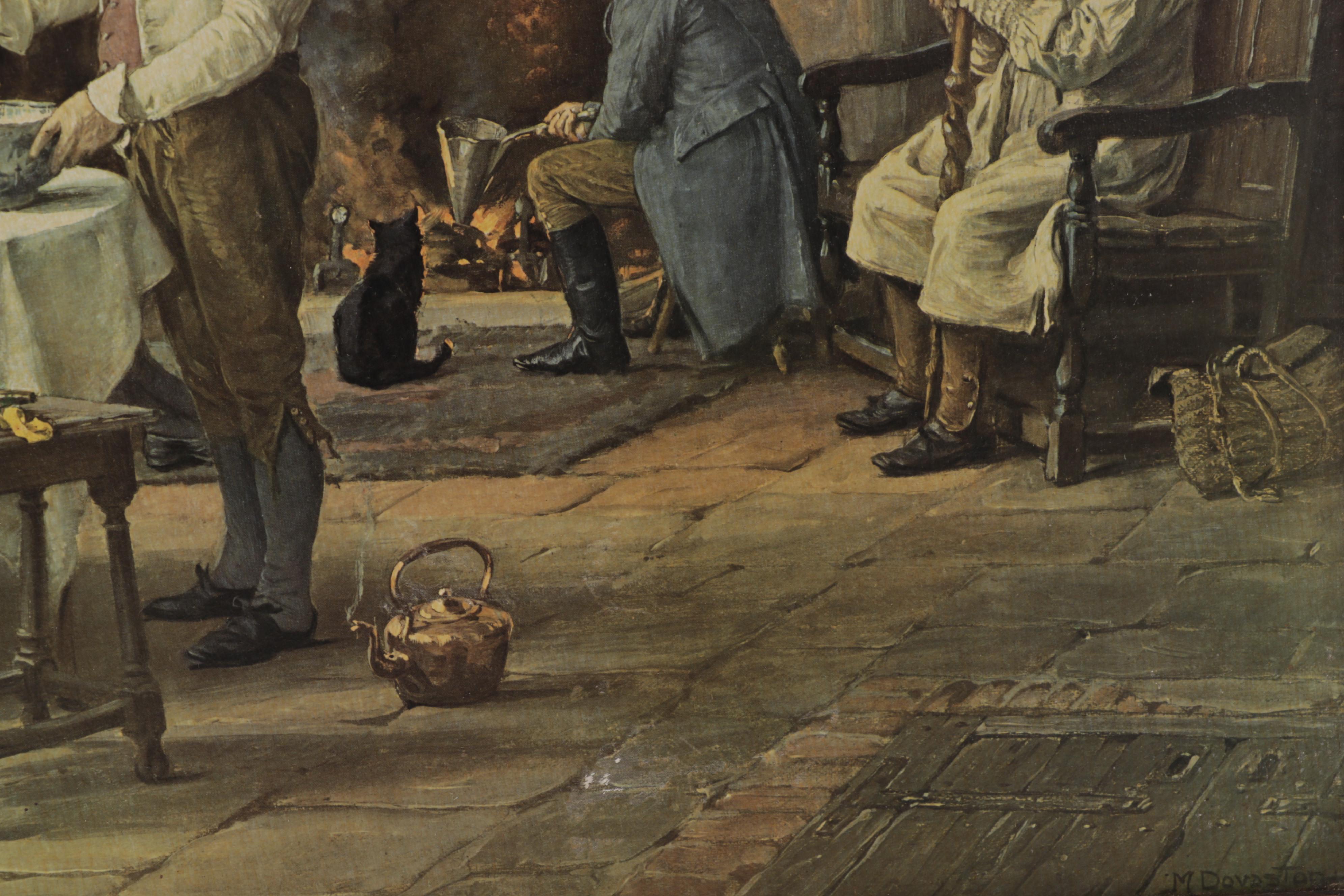 Offset Lithograph After Margaret Dovaston "Landlord's Brew," Circa 1970