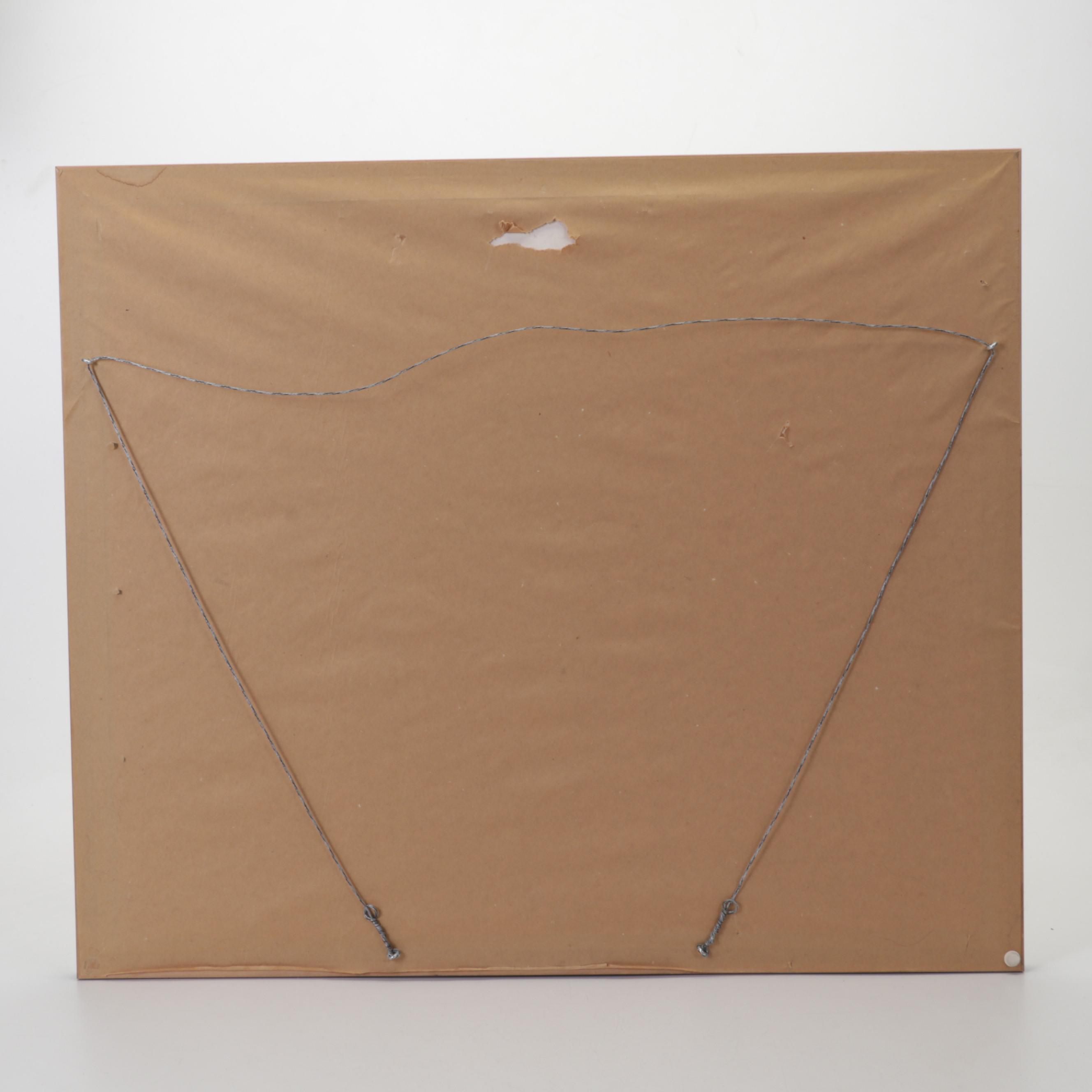 Steve Polomchak Offset Lithograph "Best Friends," Circa 1988