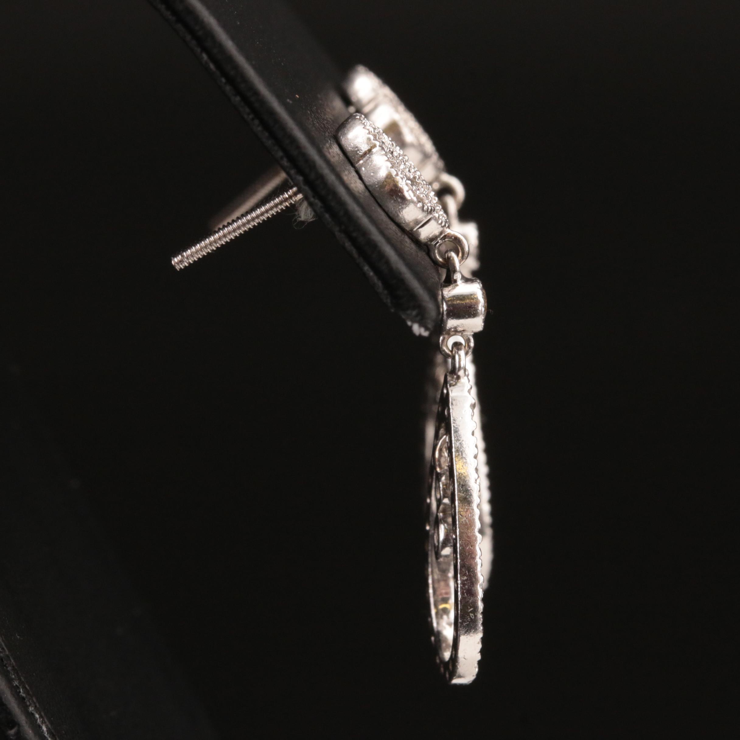 14K 0.50 CTW Diamond Teardrop Earrings