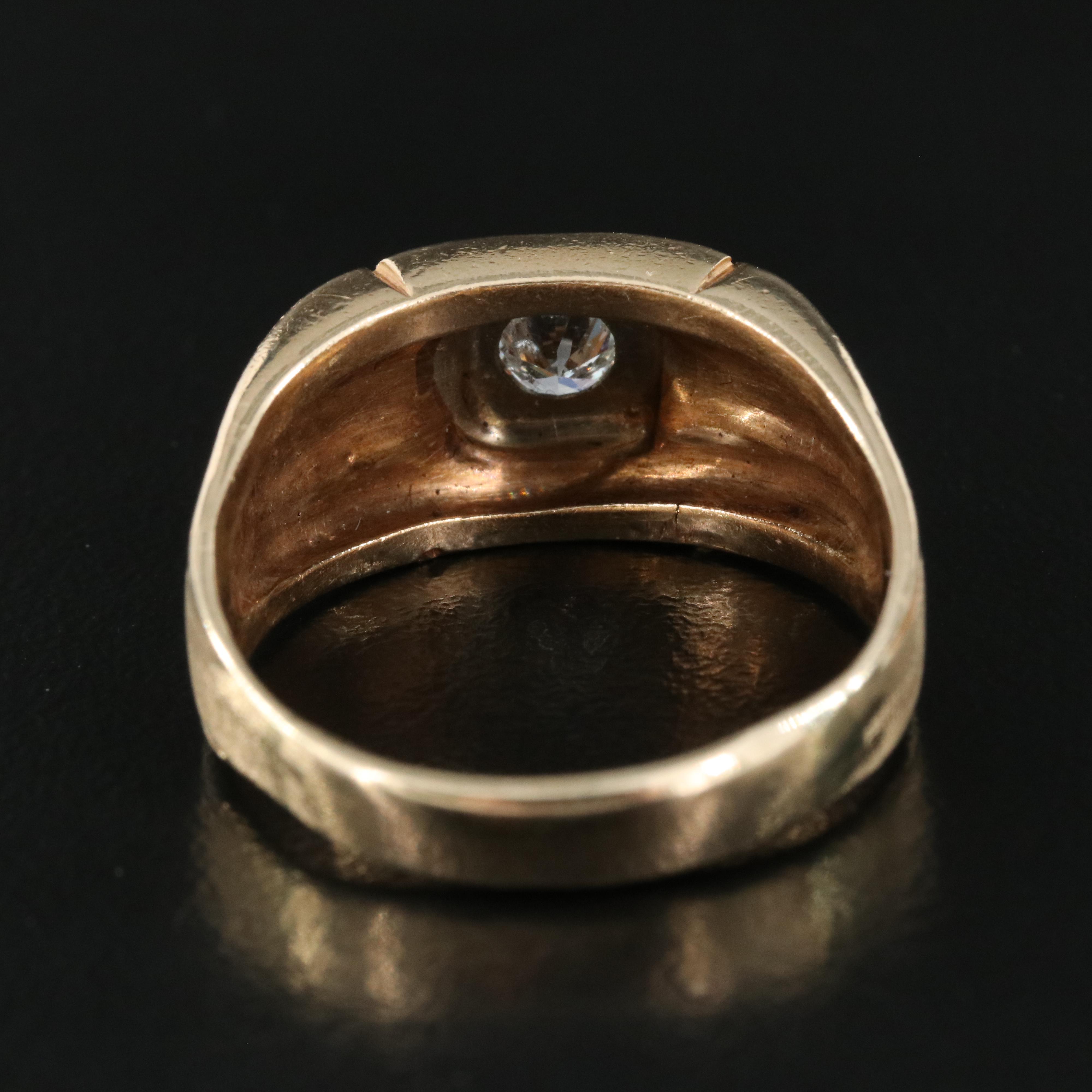 14K 0.30 CT Diamond Ring