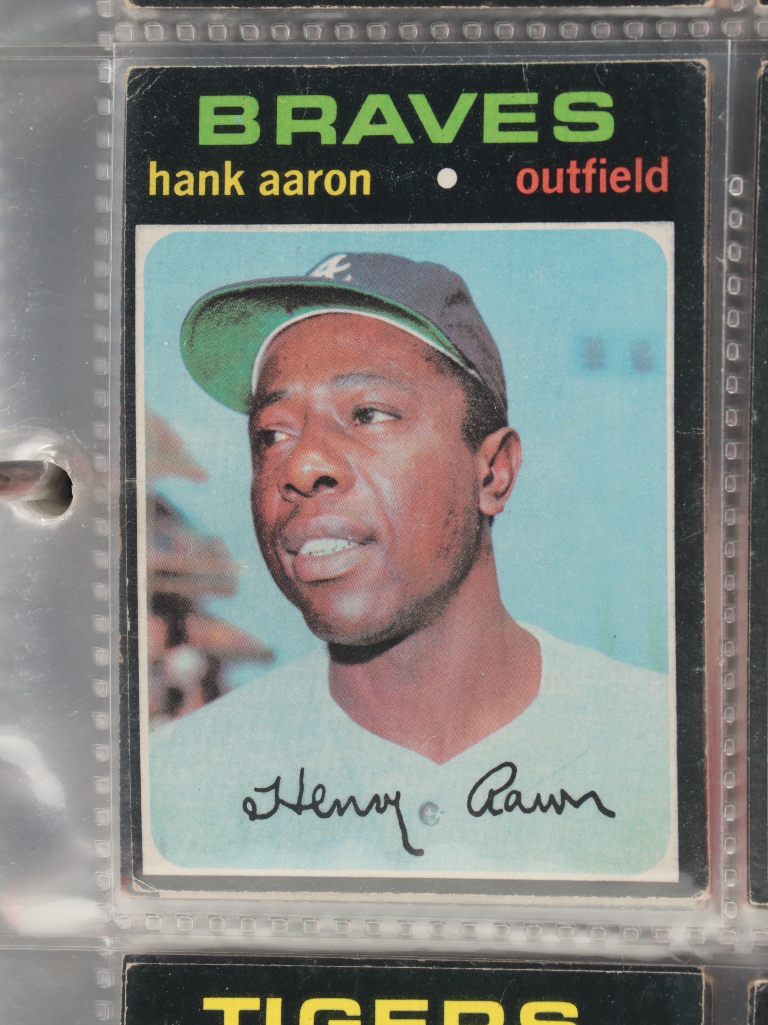 1971 Topps Baseball Cards Complete Set with Extra Gibson, Jackson, Ryan and More