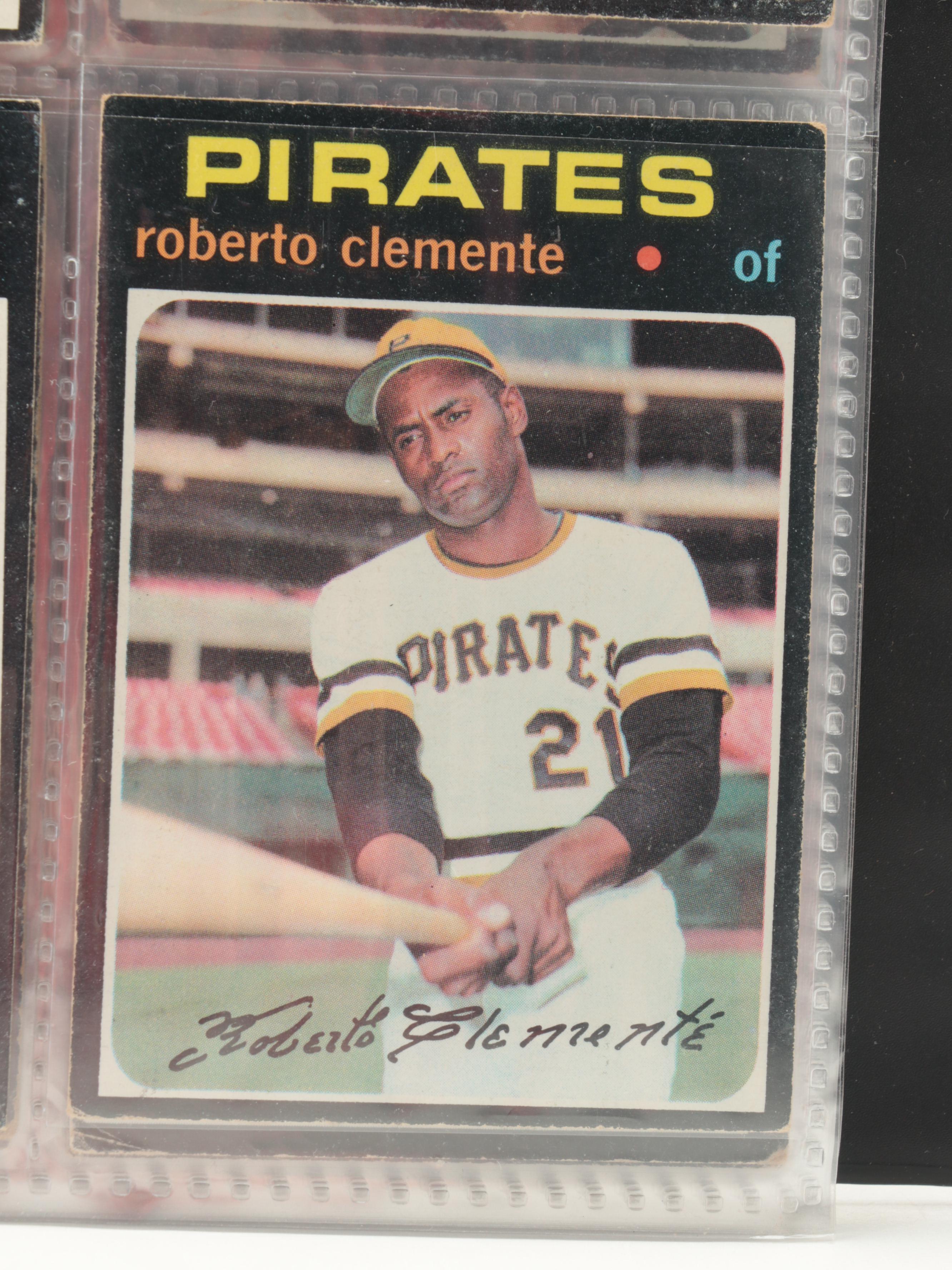 1971 Topps Baseball Cards Complete Set with Extra Gibson, Jackson, Ryan and More