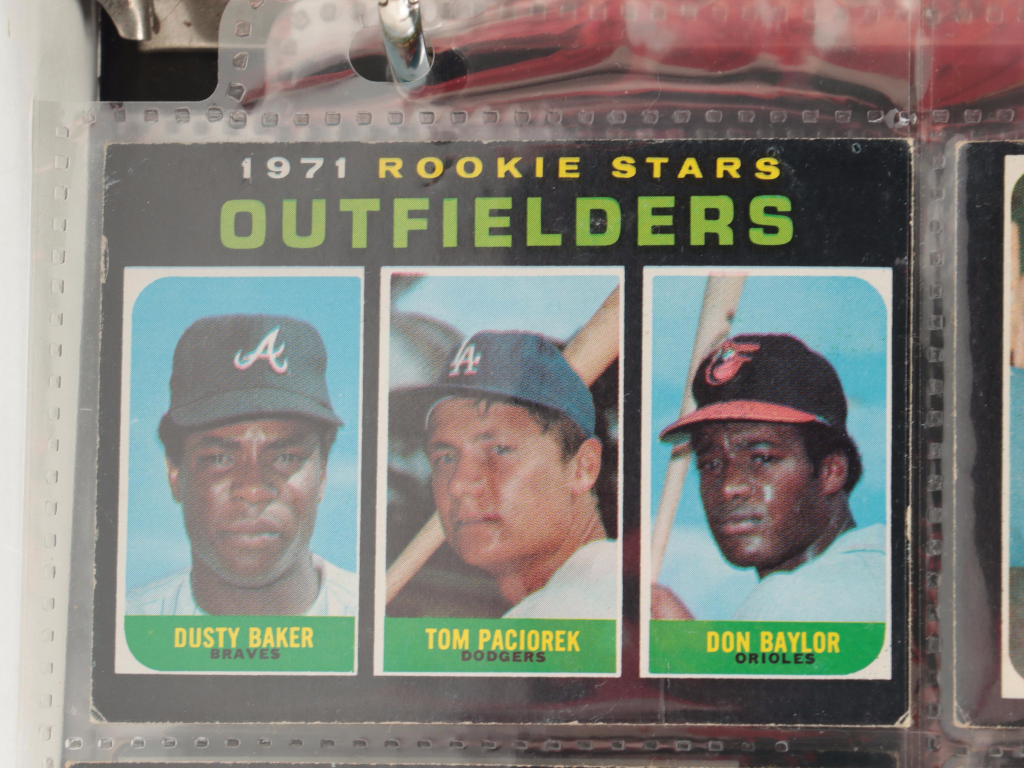 1971 Topps Baseball Cards Complete Set with Extra Gibson, Jackson, Ryan and More