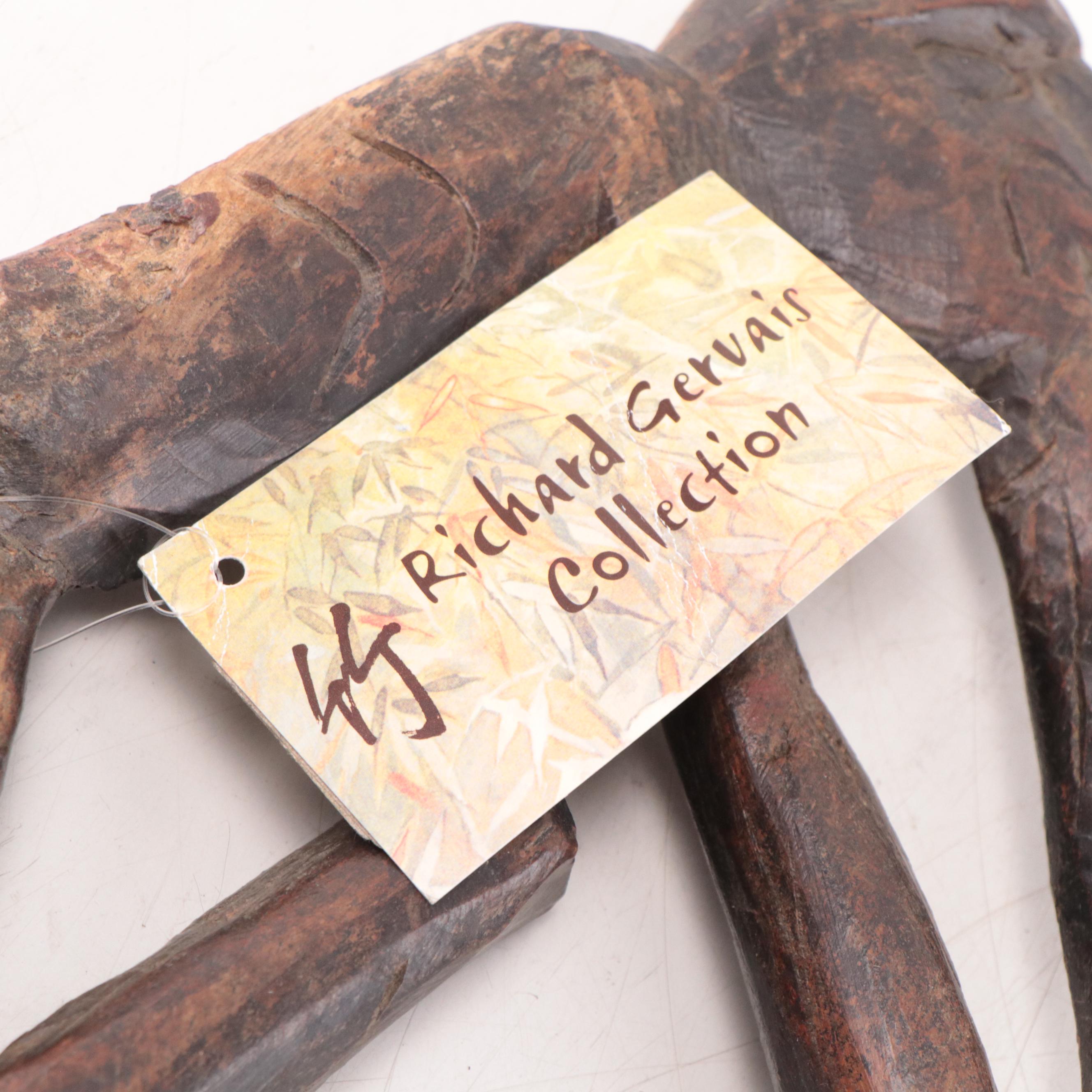 Papua New Guinea Handcarved Wood Figures