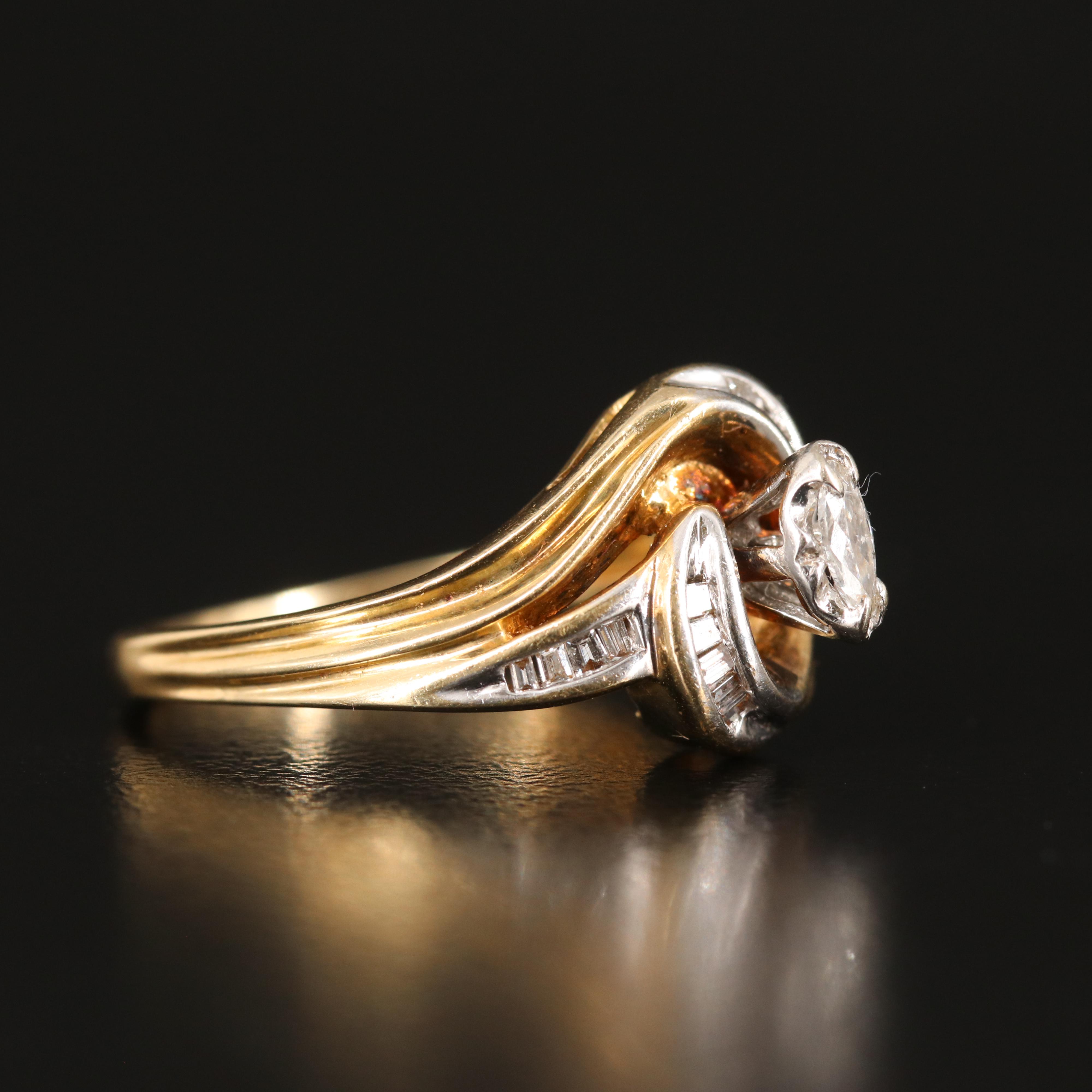 10K 0.23 CTW Diamond Ring