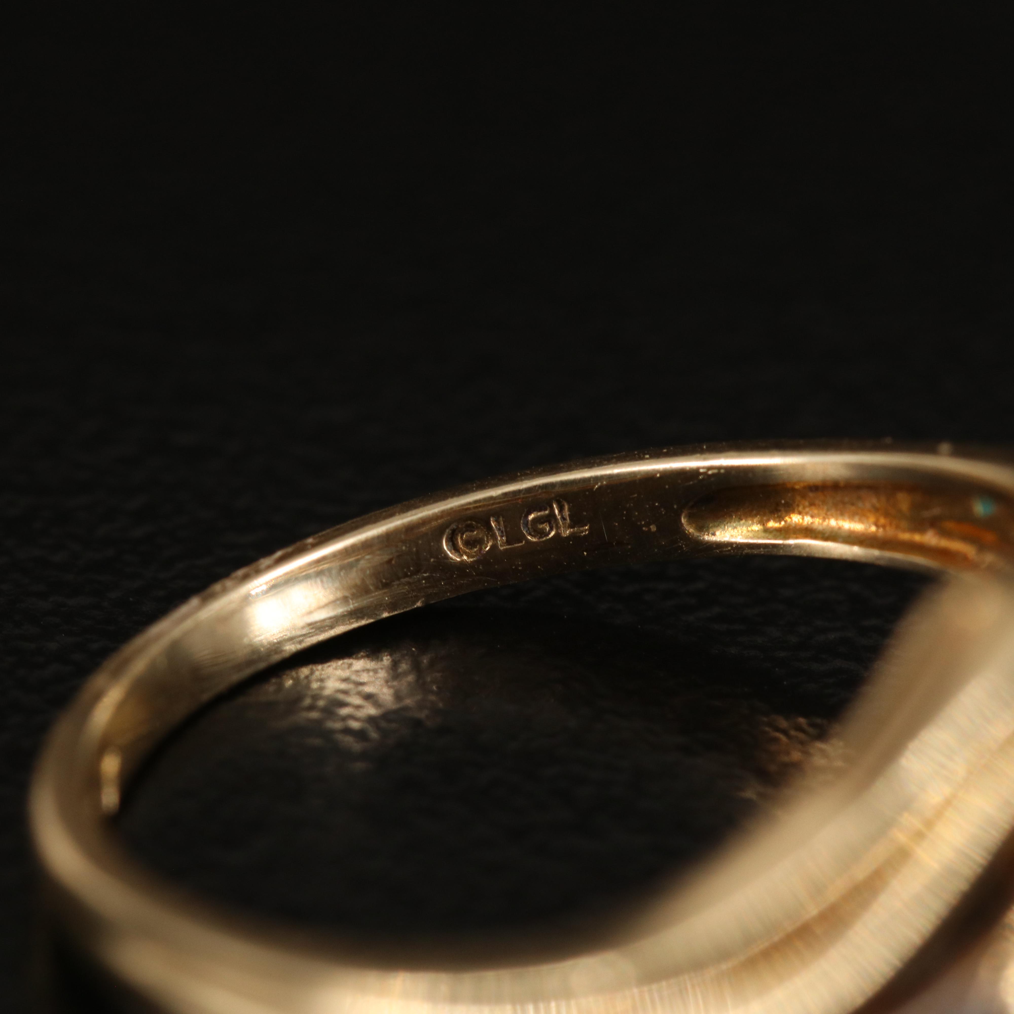 10K 0.23 CTW Diamond Ring