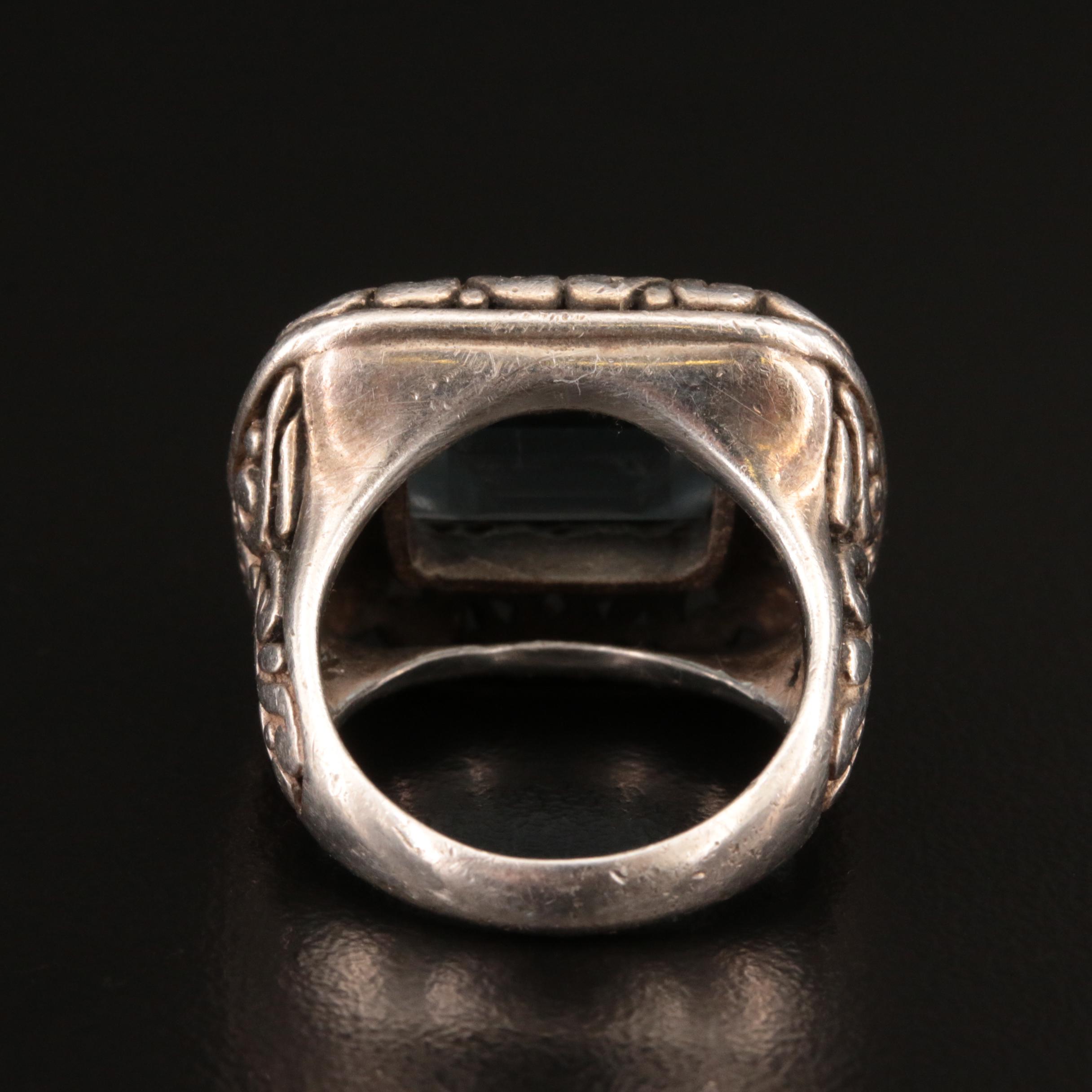 Sterling Sky Blue Topaz Ring