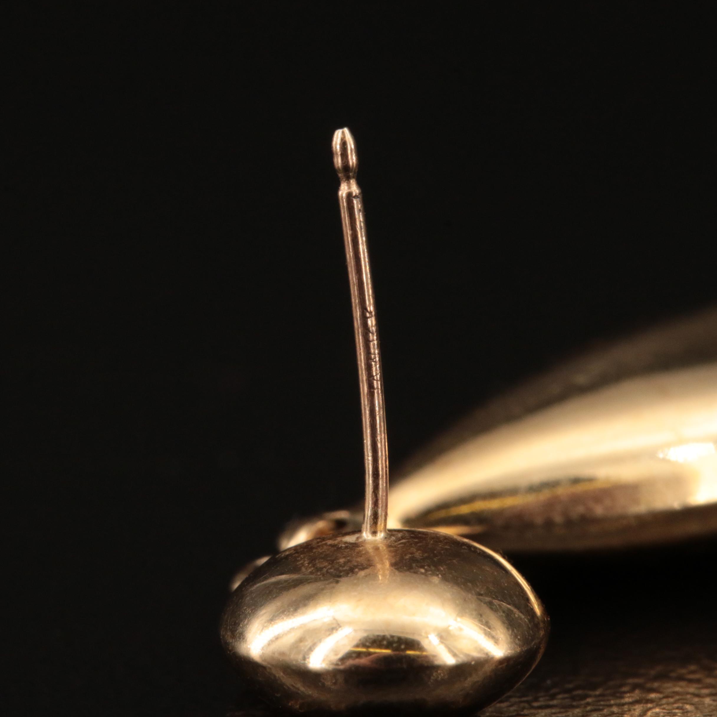 14K Teardrop Earrings