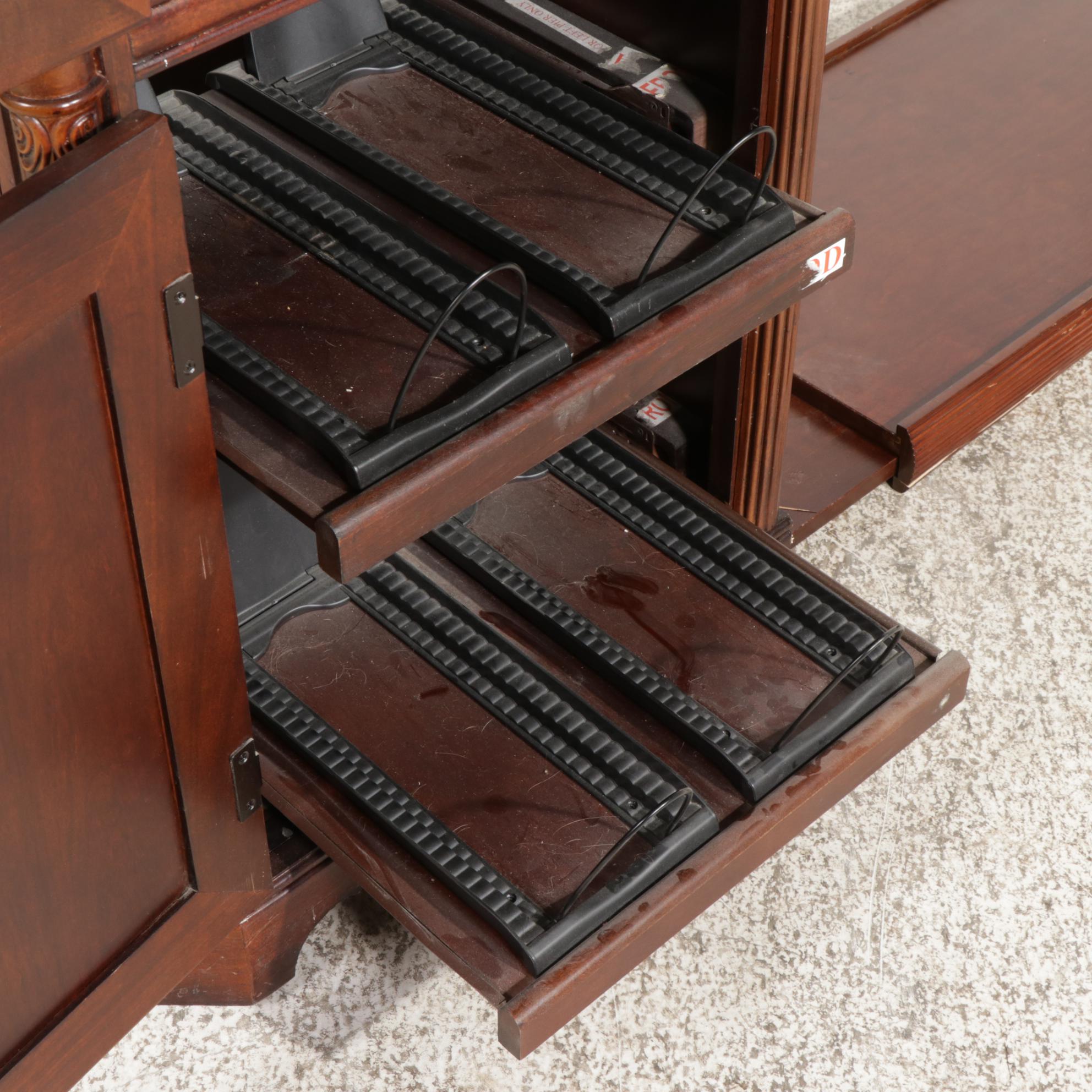 Whalen Furniture "Chateau Collection" Entertainment Cabinet System