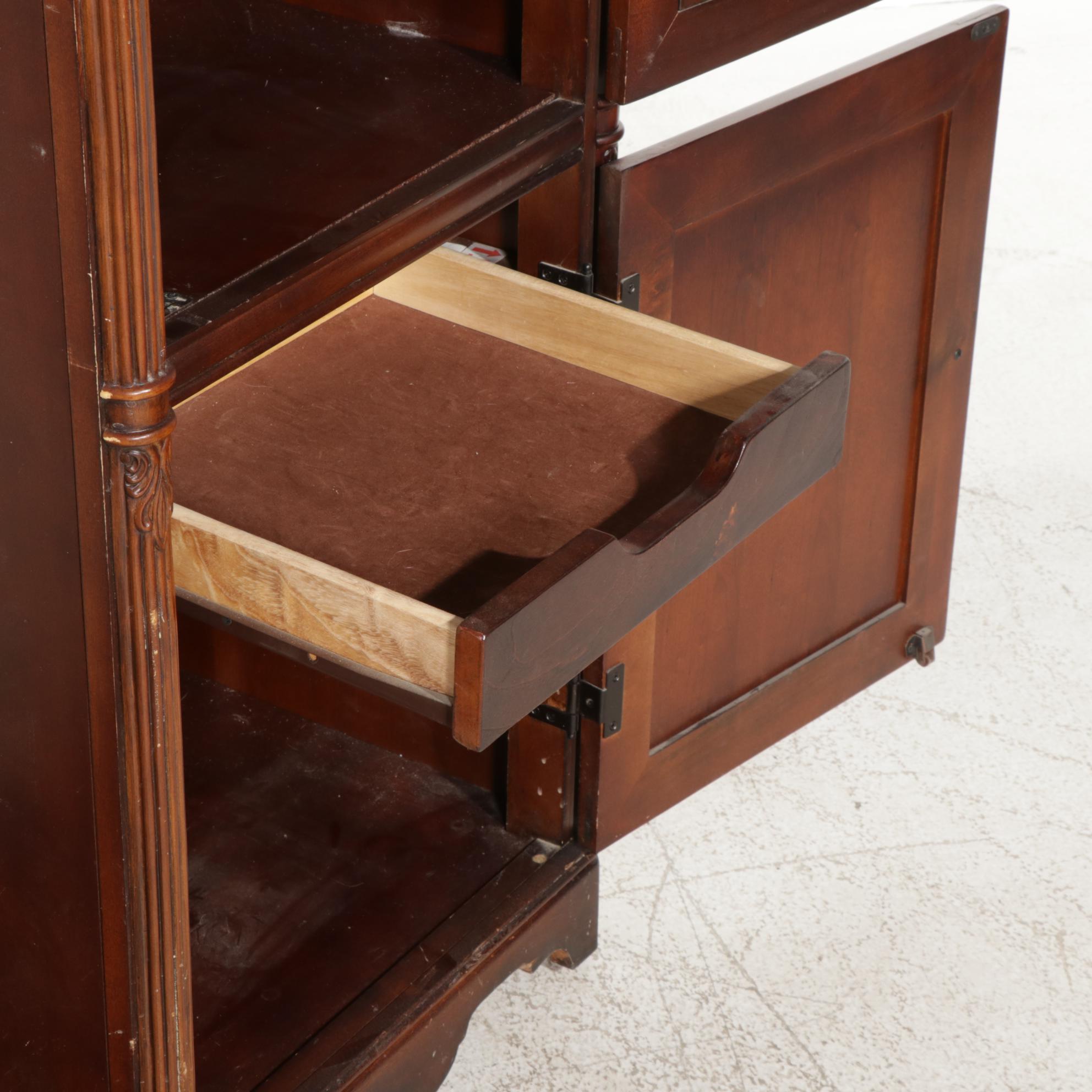 Whalen Furniture "Chateau Collection" Entertainment Cabinet System