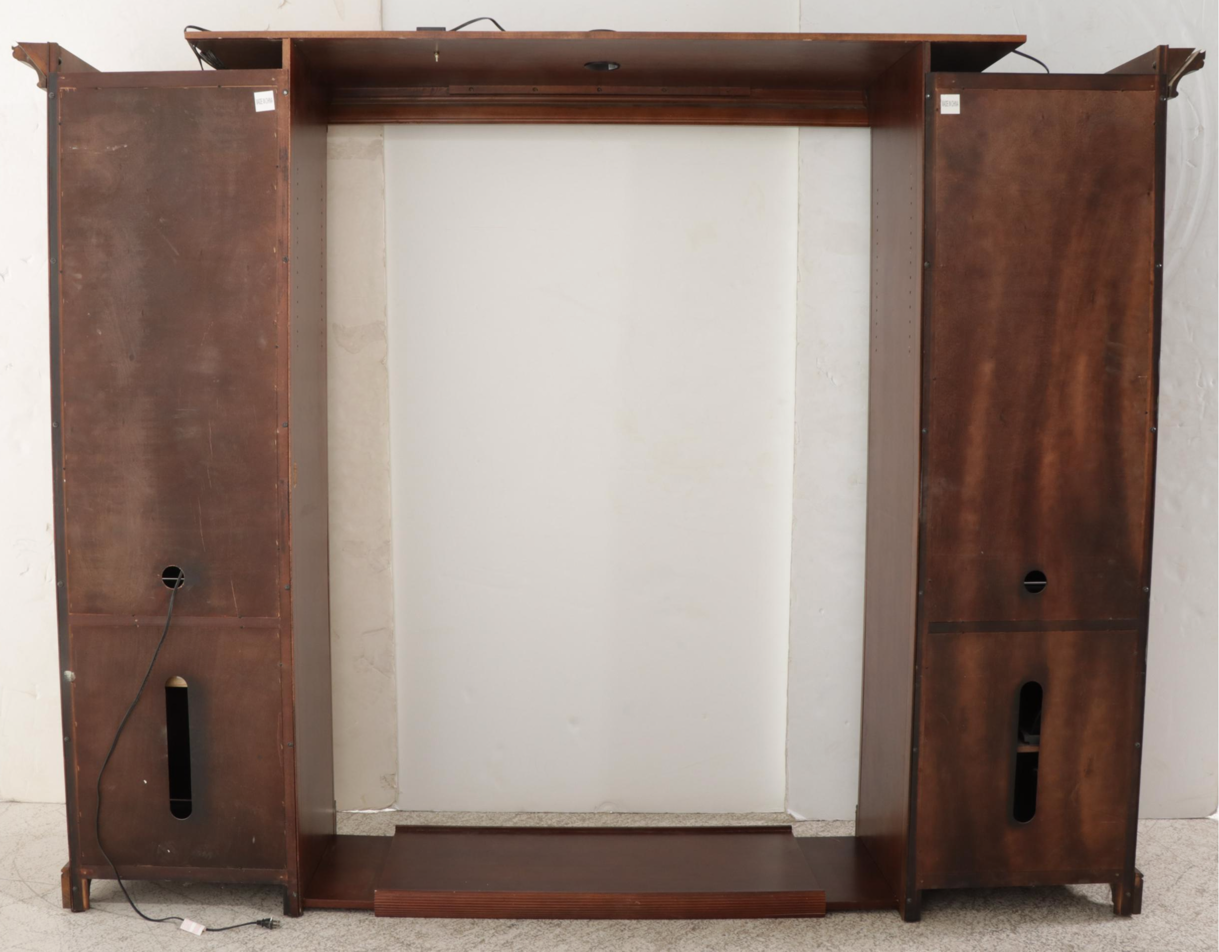 Whalen Furniture "Chateau Collection" Entertainment Cabinet System