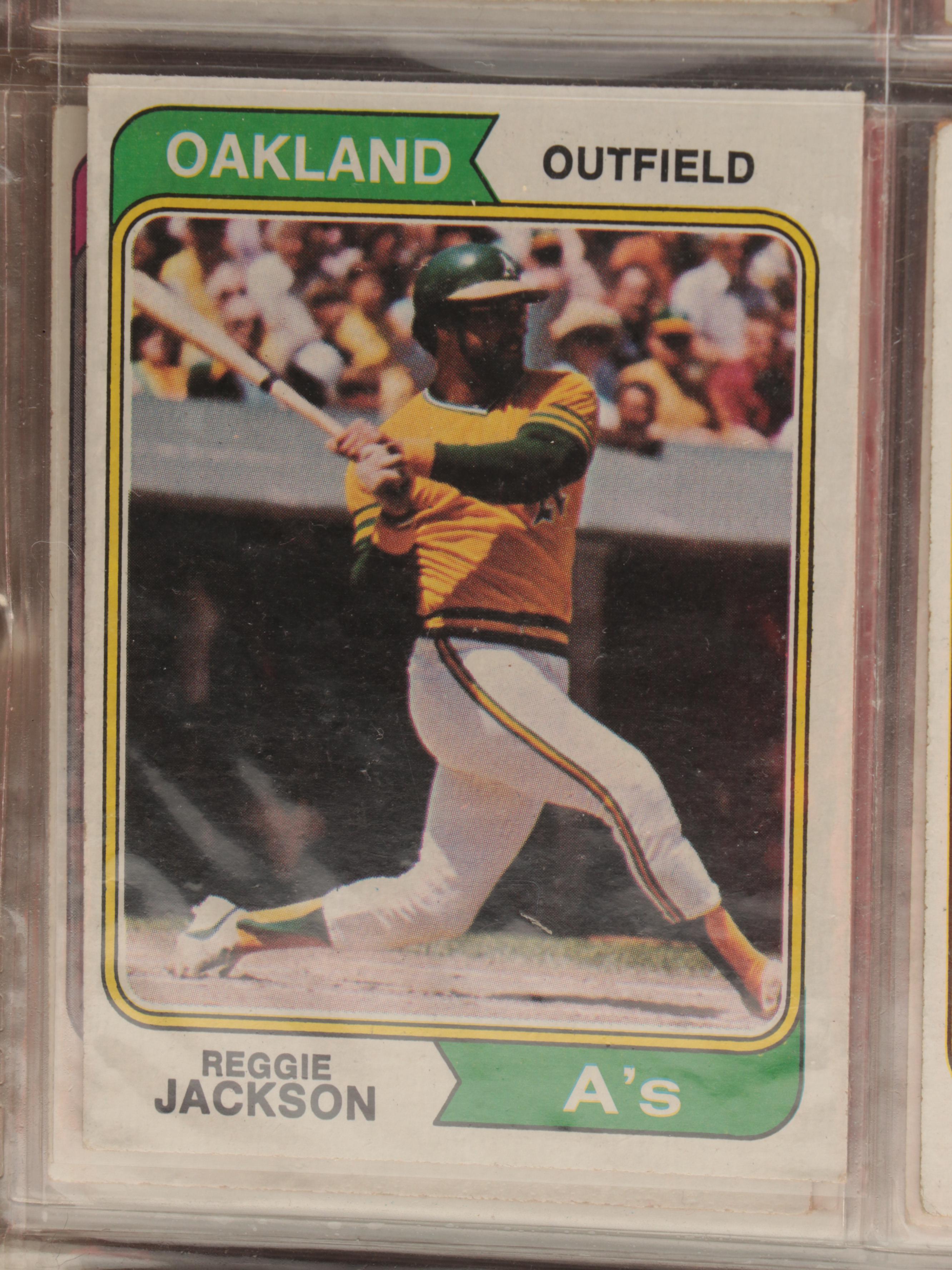 1974 Topps Baseball Cards Complete Set Including Complete Traded Card Set