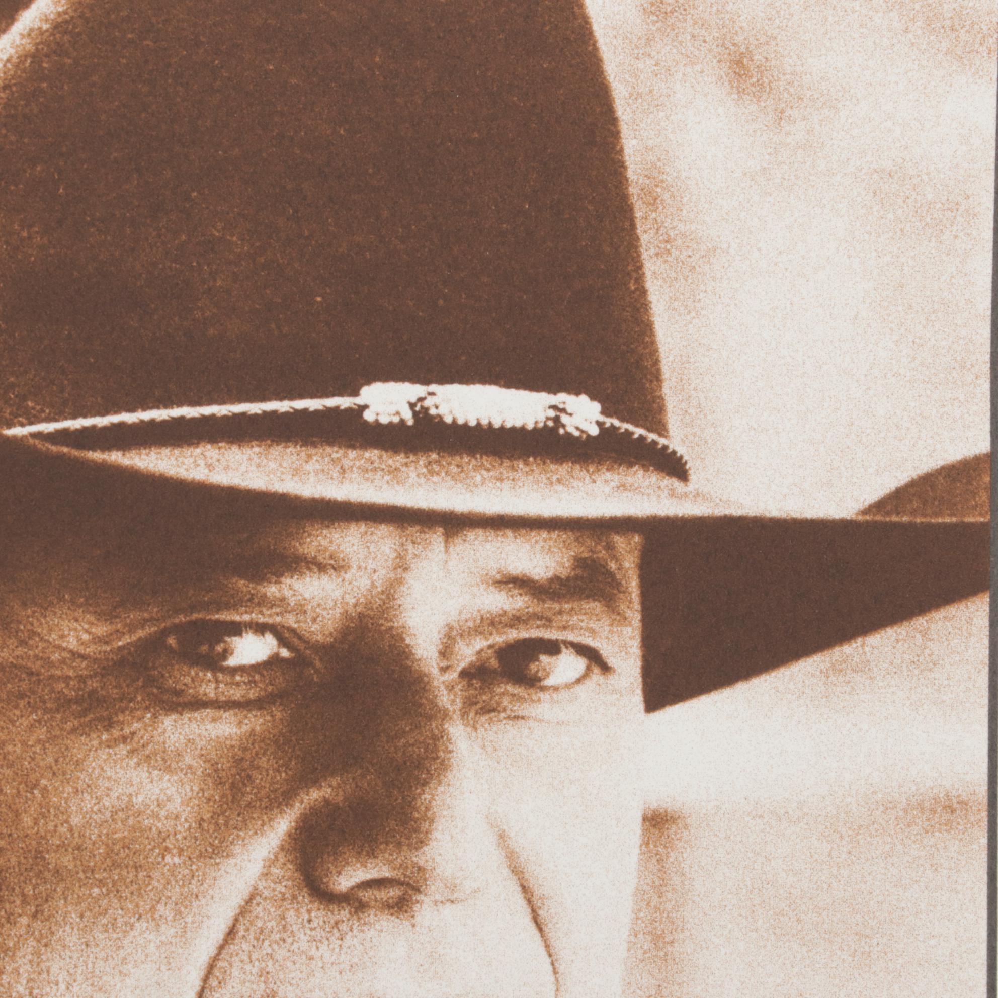 John Nieto Serigraph of Artist's Portrait, 1996