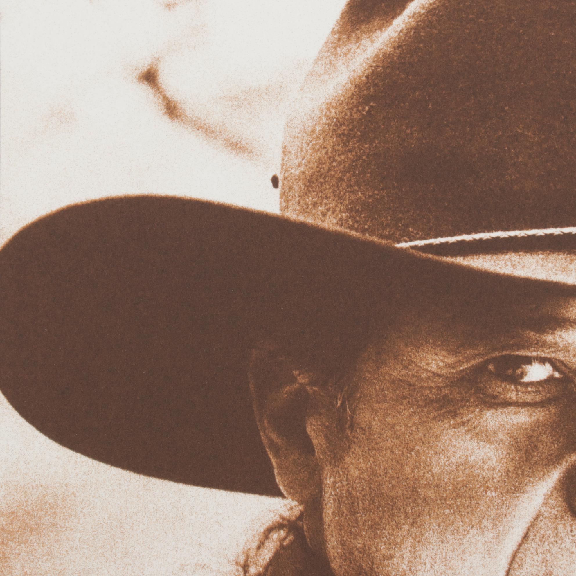 John Nieto Serigraph of Artist's Portrait, 1996