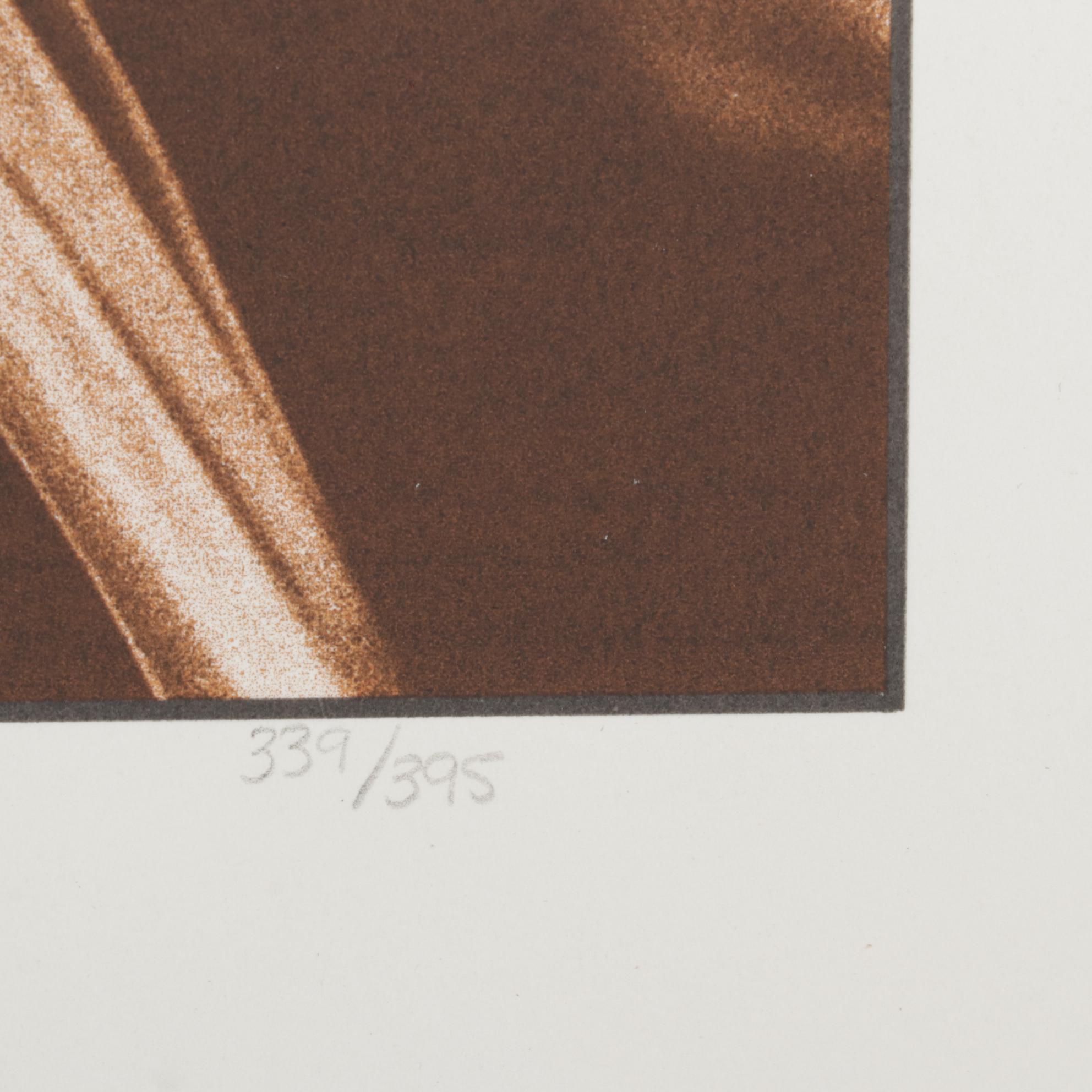 John Nieto Serigraph of Artist's Portrait, 1996