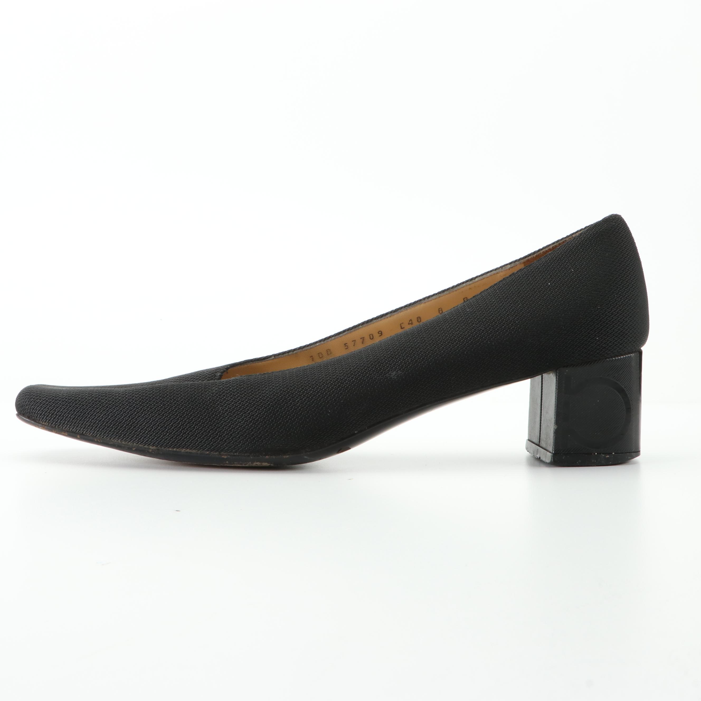Salvatore Ferragamo Slingbacks and Pumps, Kate Spade Platforms, and Coach Pumps