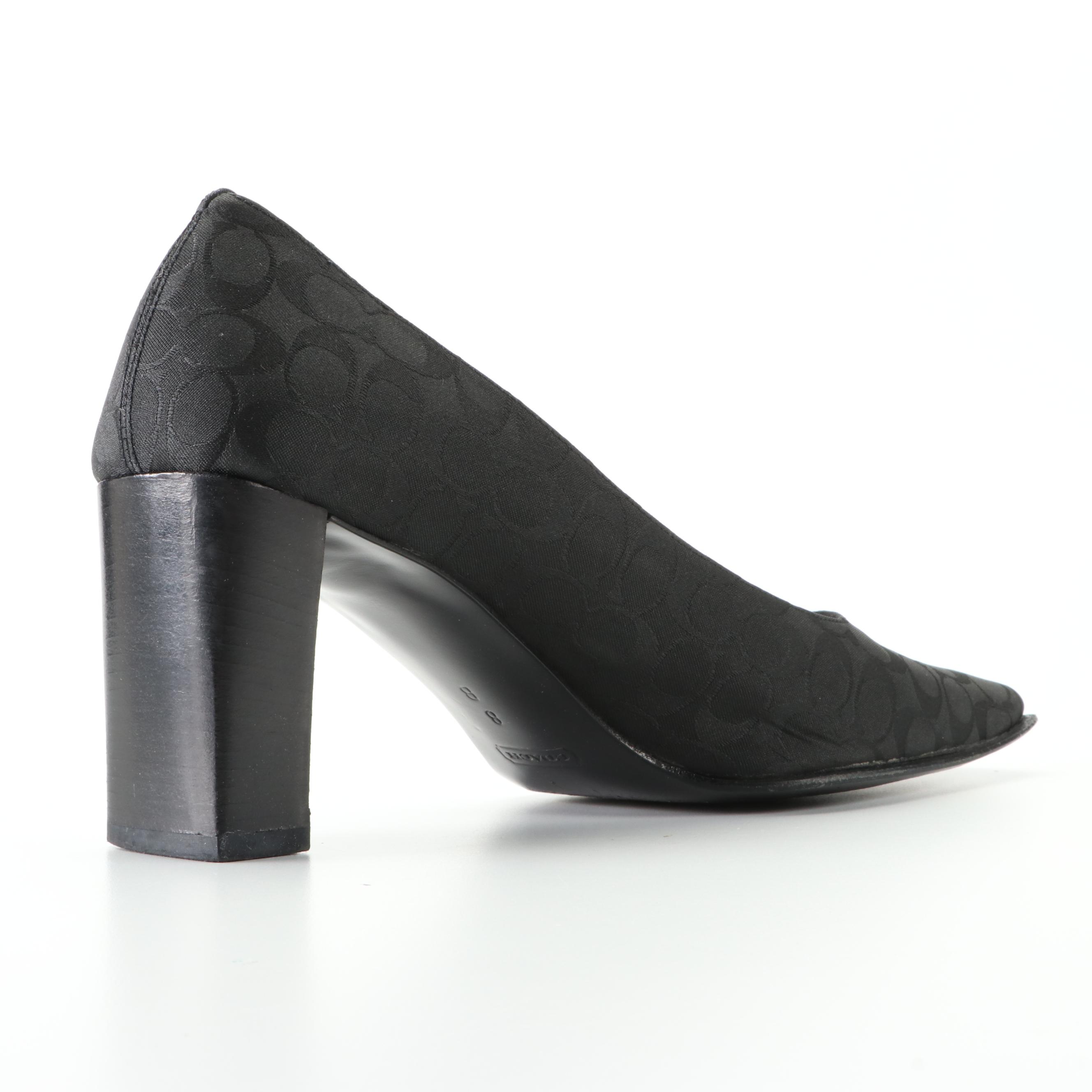 Salvatore Ferragamo Slingbacks and Pumps, Kate Spade Platforms, and Coach Pumps