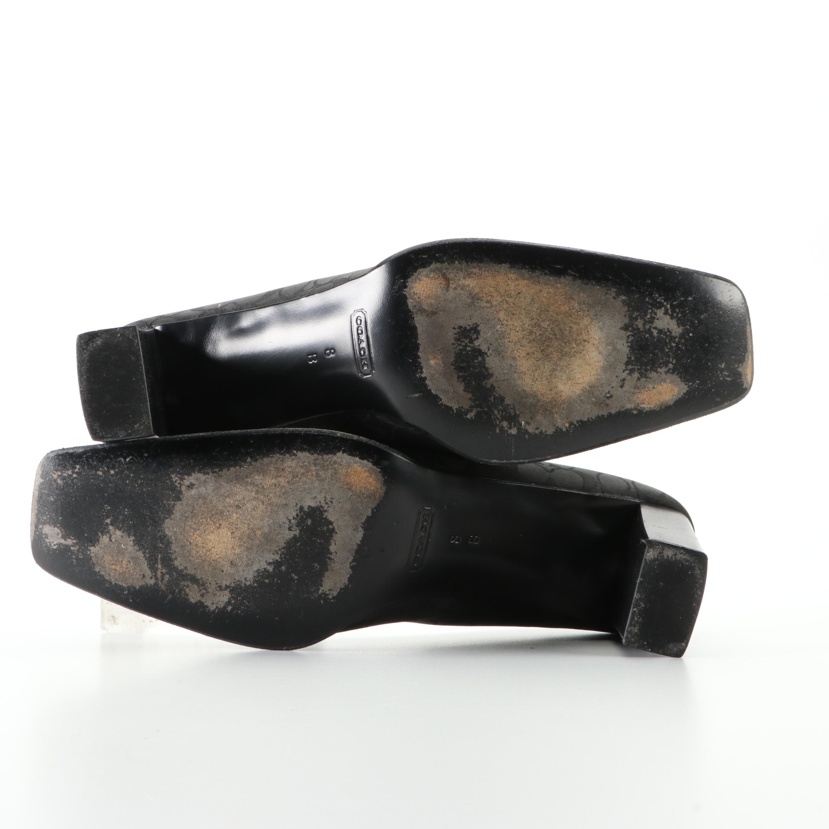 Salvatore Ferragamo Slingbacks and Pumps, Kate Spade Platforms, and Coach Pumps