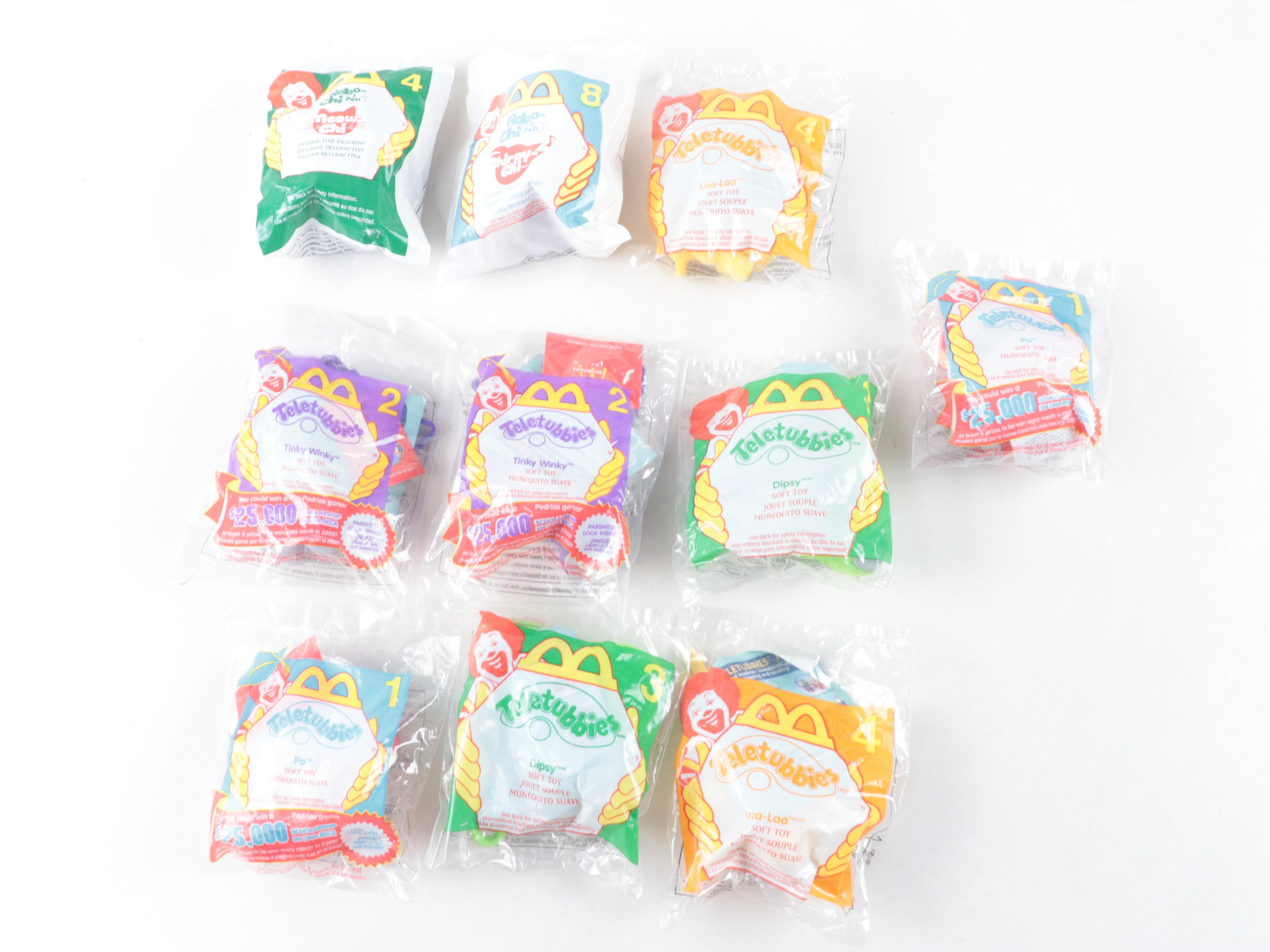 McDonald's Hello Kitty, Furby, Telletubbies, My Little Pony and More Toys