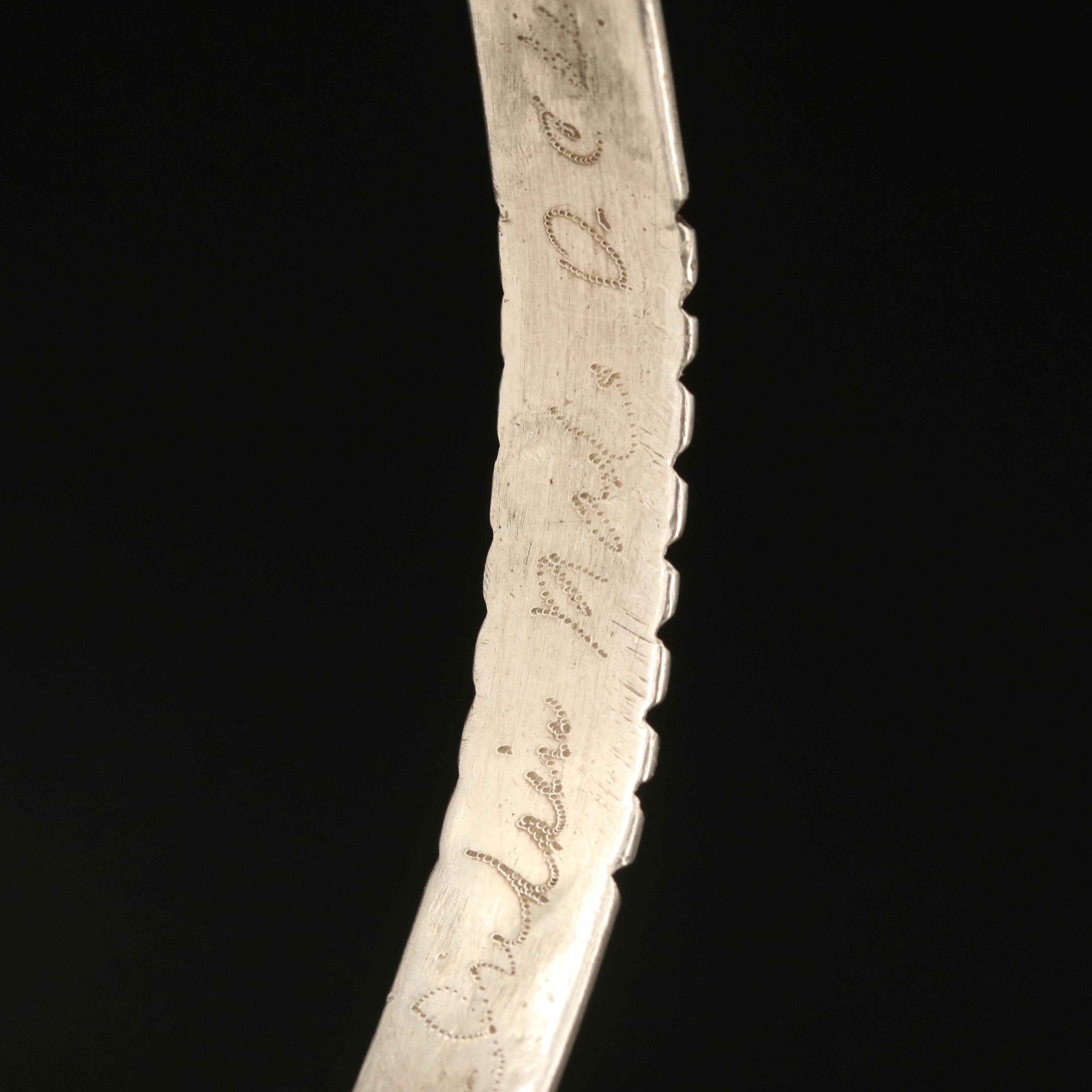 Southwestern Sterling Knife-Edge Cuff