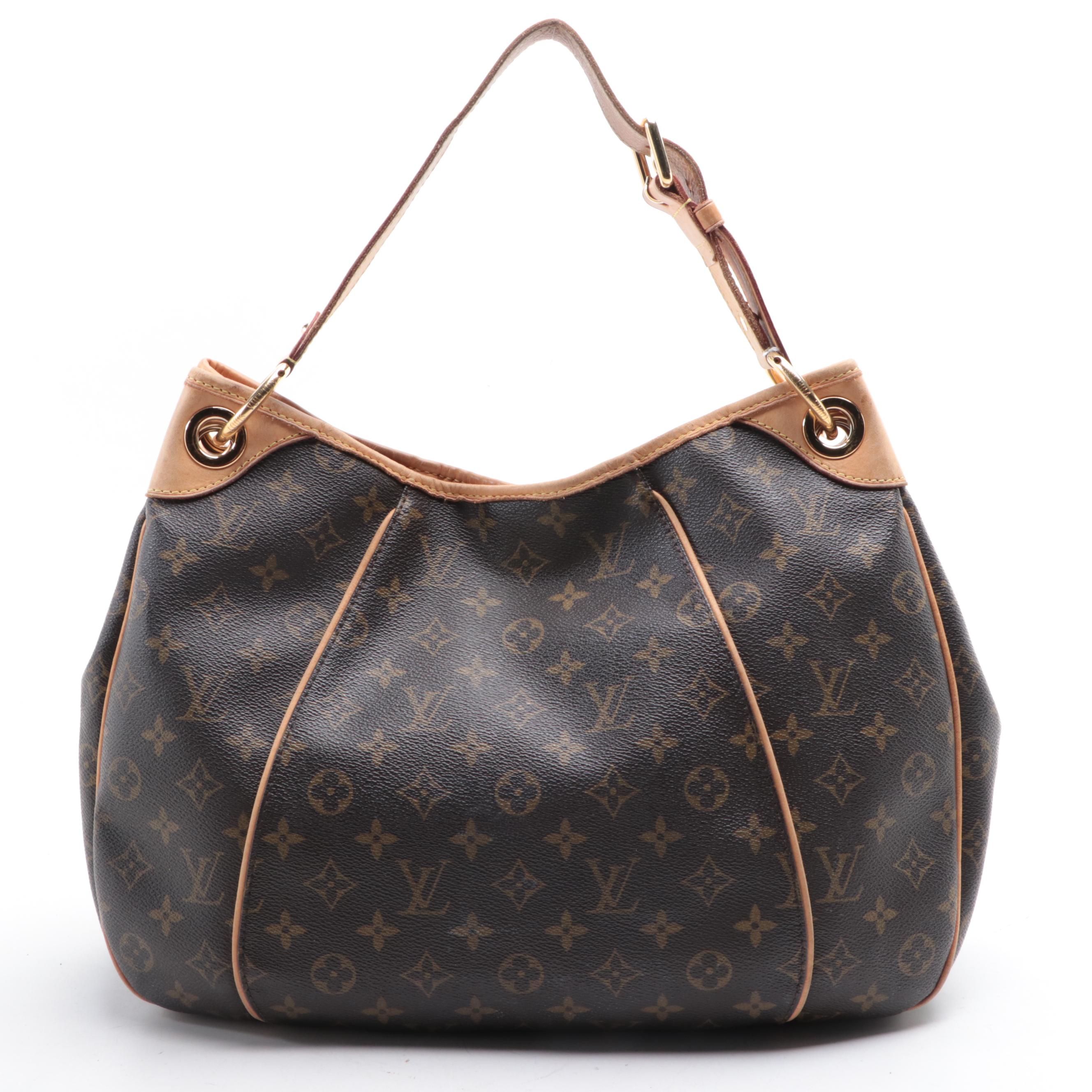 Louis Vuitton Galliera GM Bag in Monogram Canvas and Leather