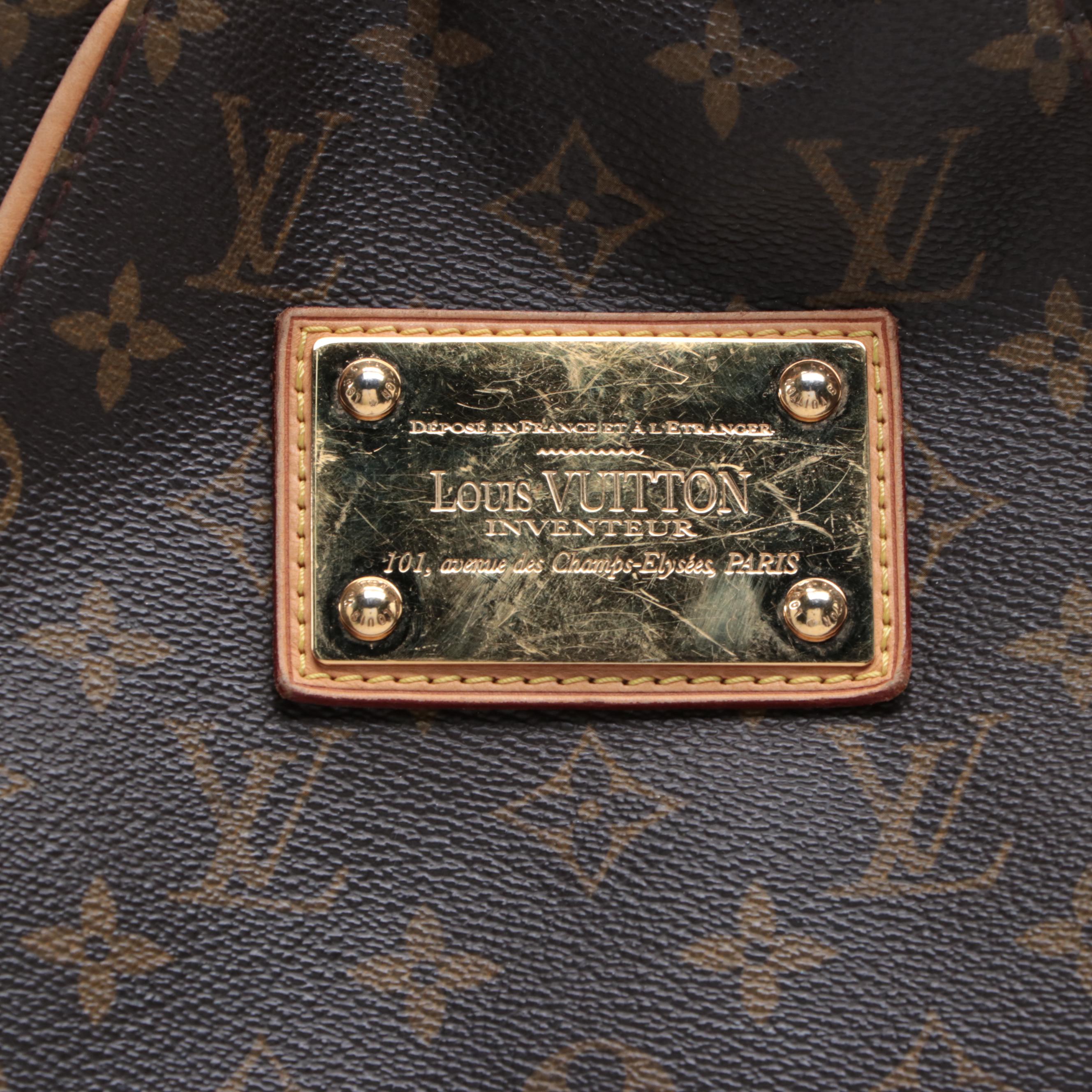 Louis Vuitton Galliera GM Bag in Monogram Canvas and Leather