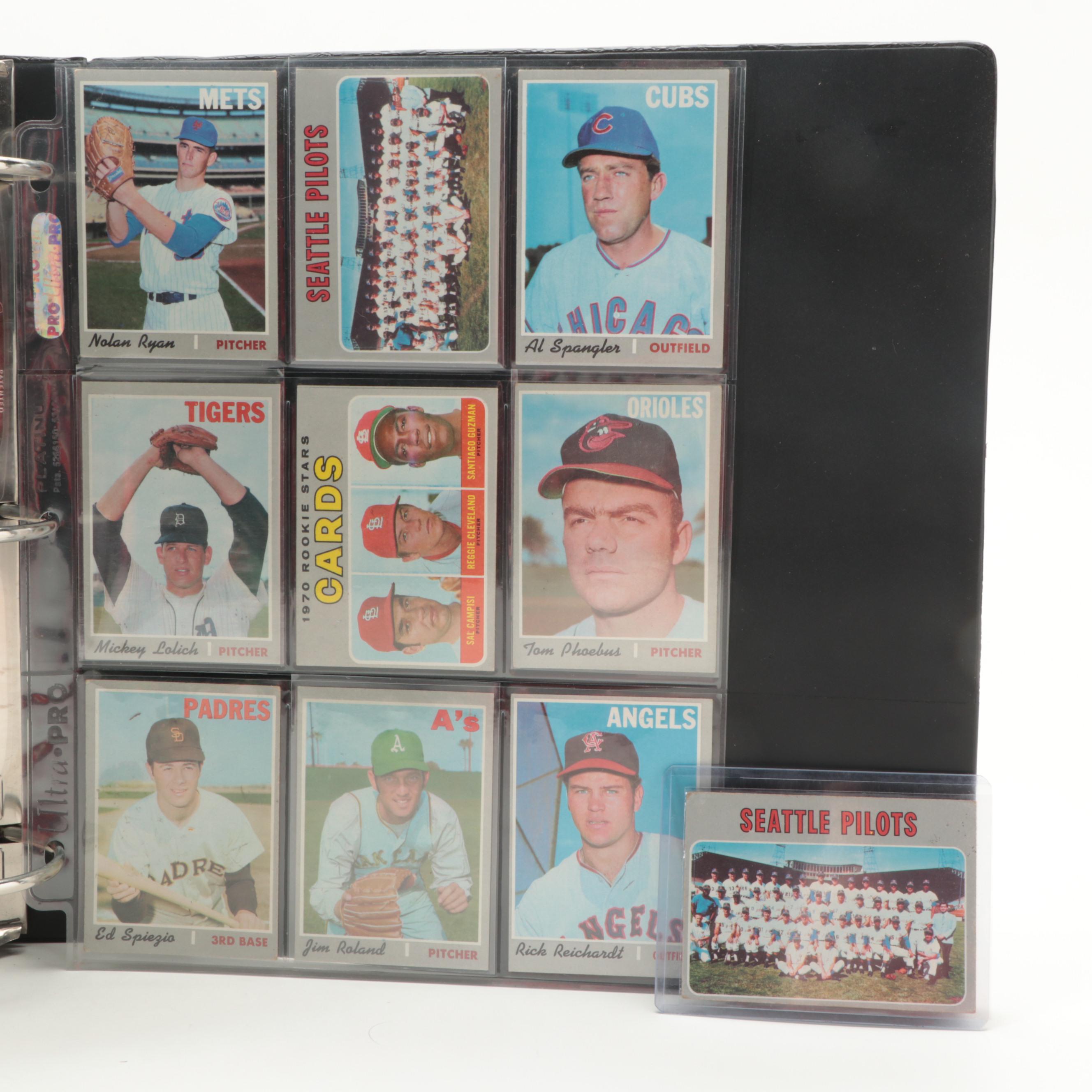 1970 Topps Baseball Cards Complete Set Including Thurman Munson Rookie