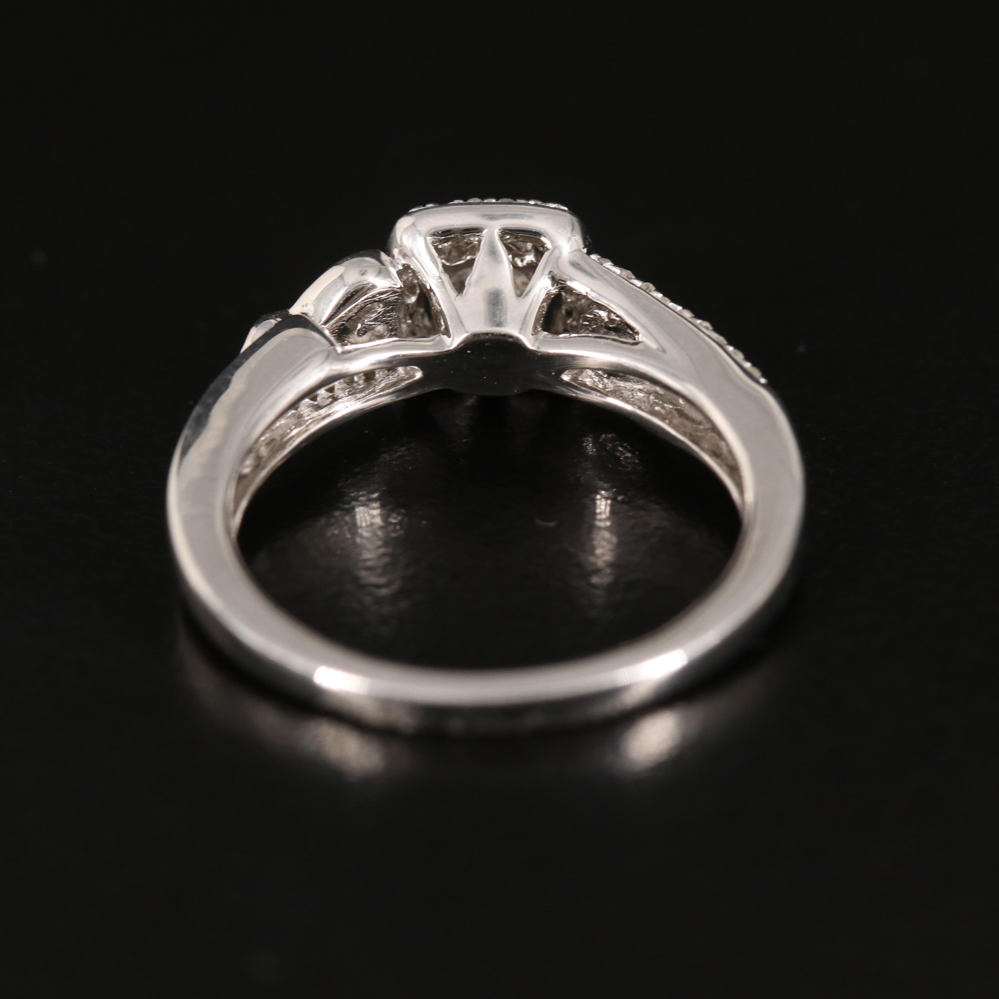 Diamond Ring in Sterling