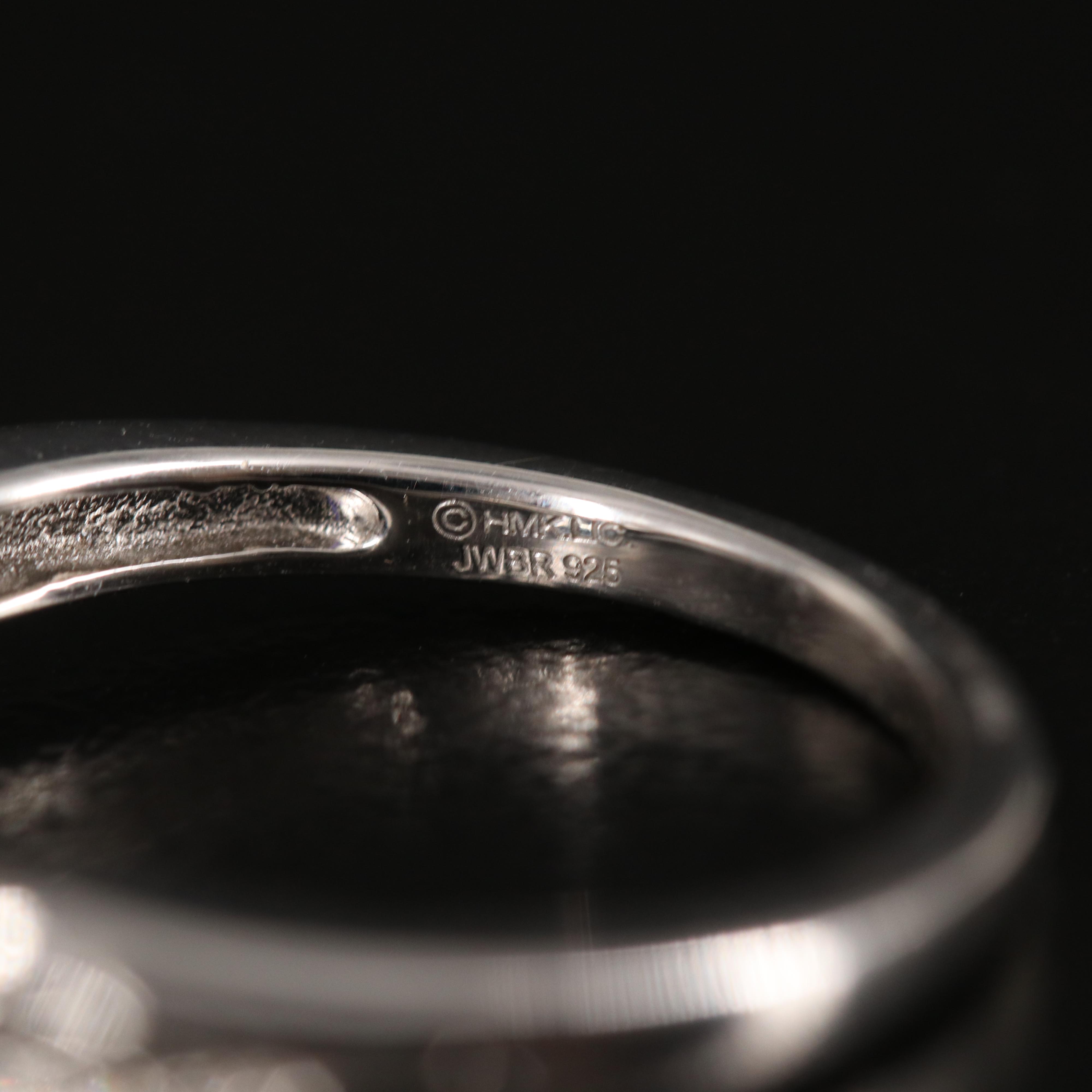 Diamond Ring in Sterling