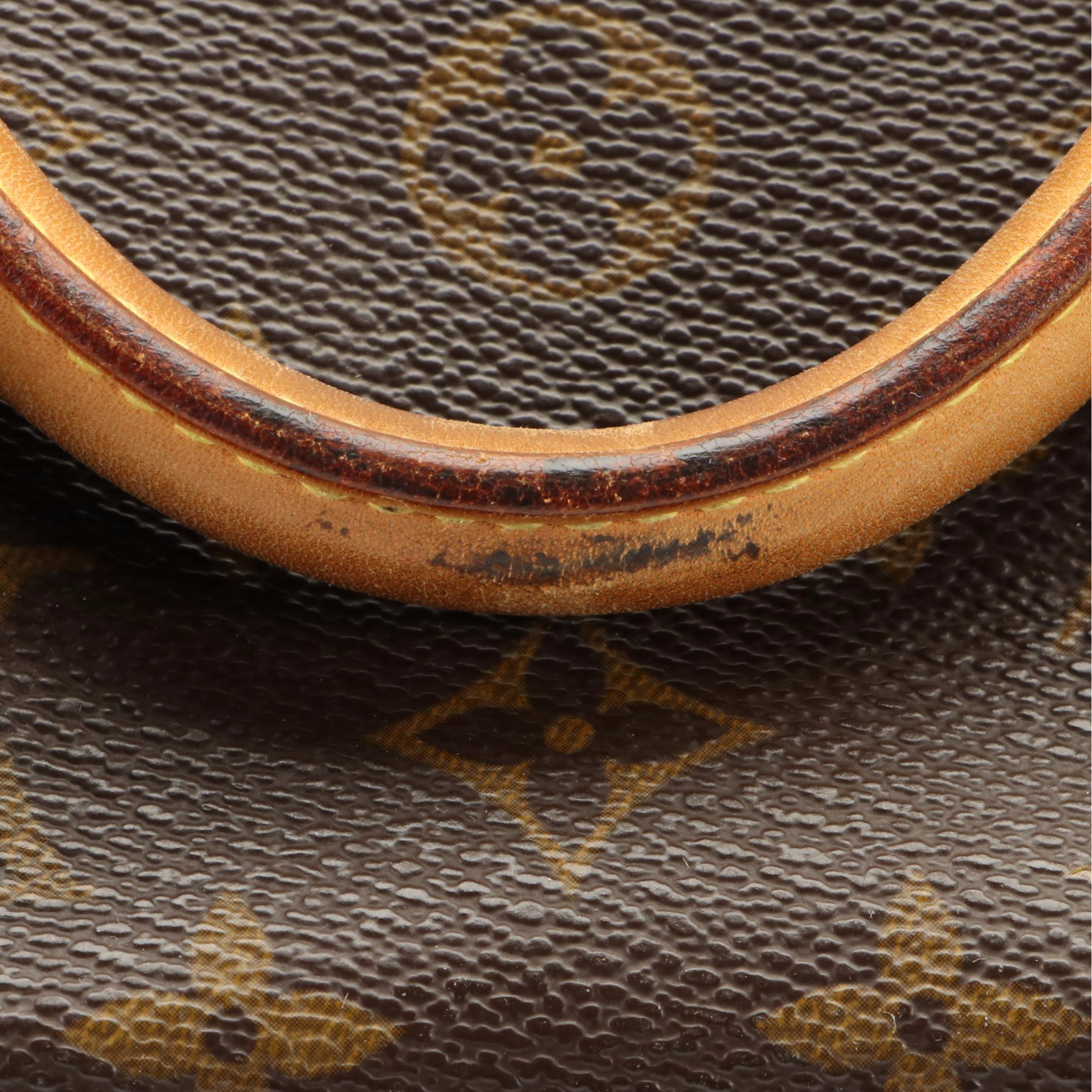 Louis Vuitton Speedy 30 Bag in Monogram Canvas and Vachetta Leather