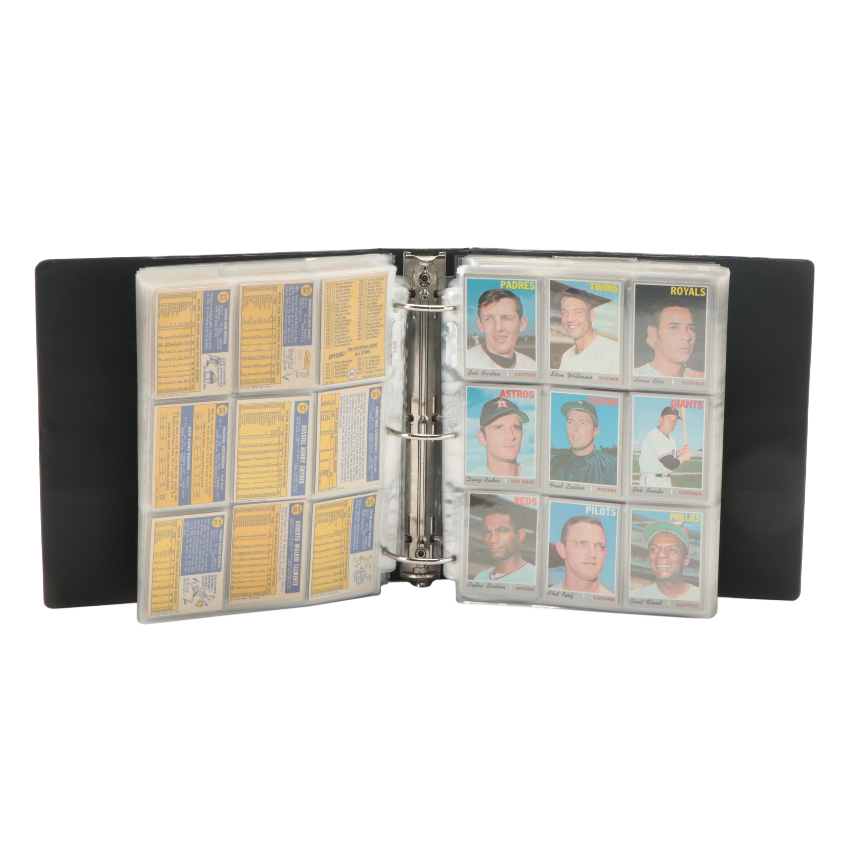 1970 Topps Baseball Cards Complete Set Including Thurman Munson Rookie