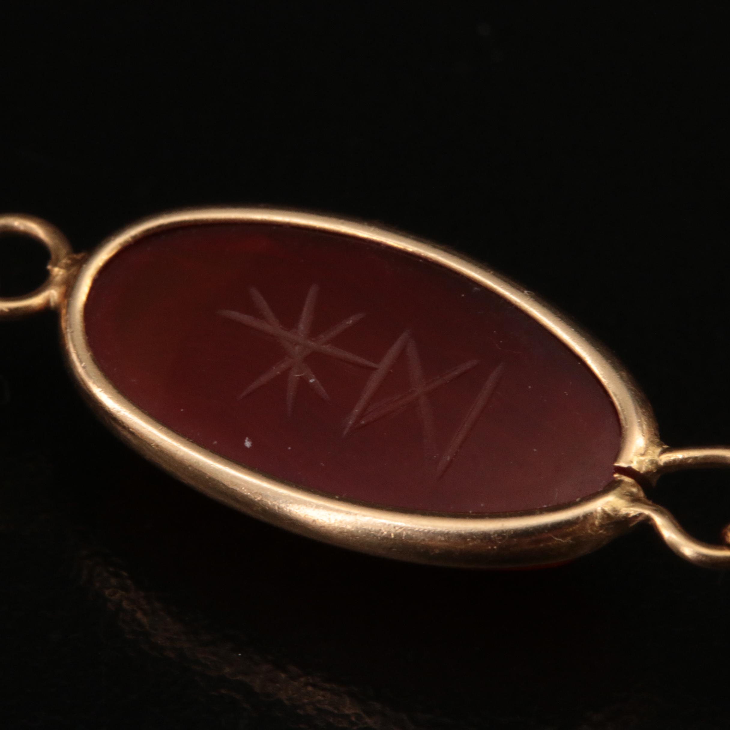 Bojar 14K Tiger's Eye, Chalcedony and Gemstone Scarab Bracelet