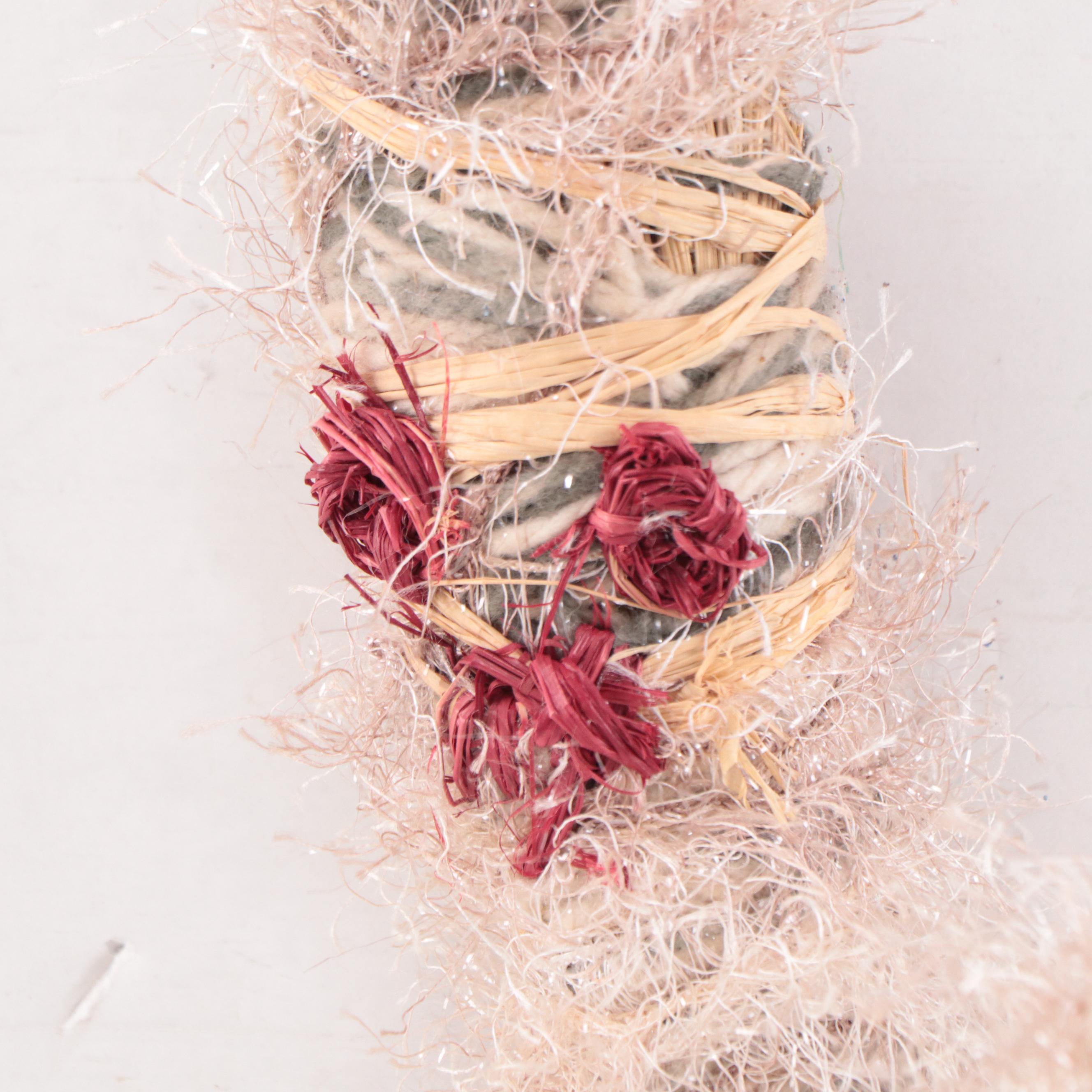 Nyanu Klaka Tjanpi Desert Australia Fiber Art Figure Sculptures