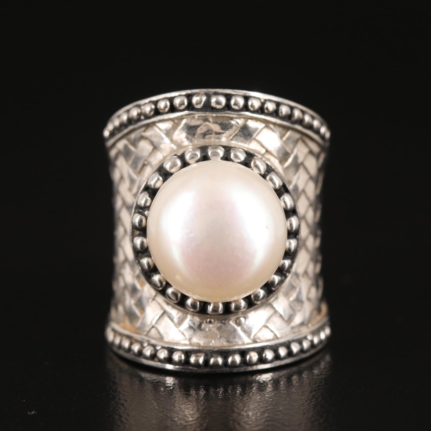 Sterling Pearl Cigar Band