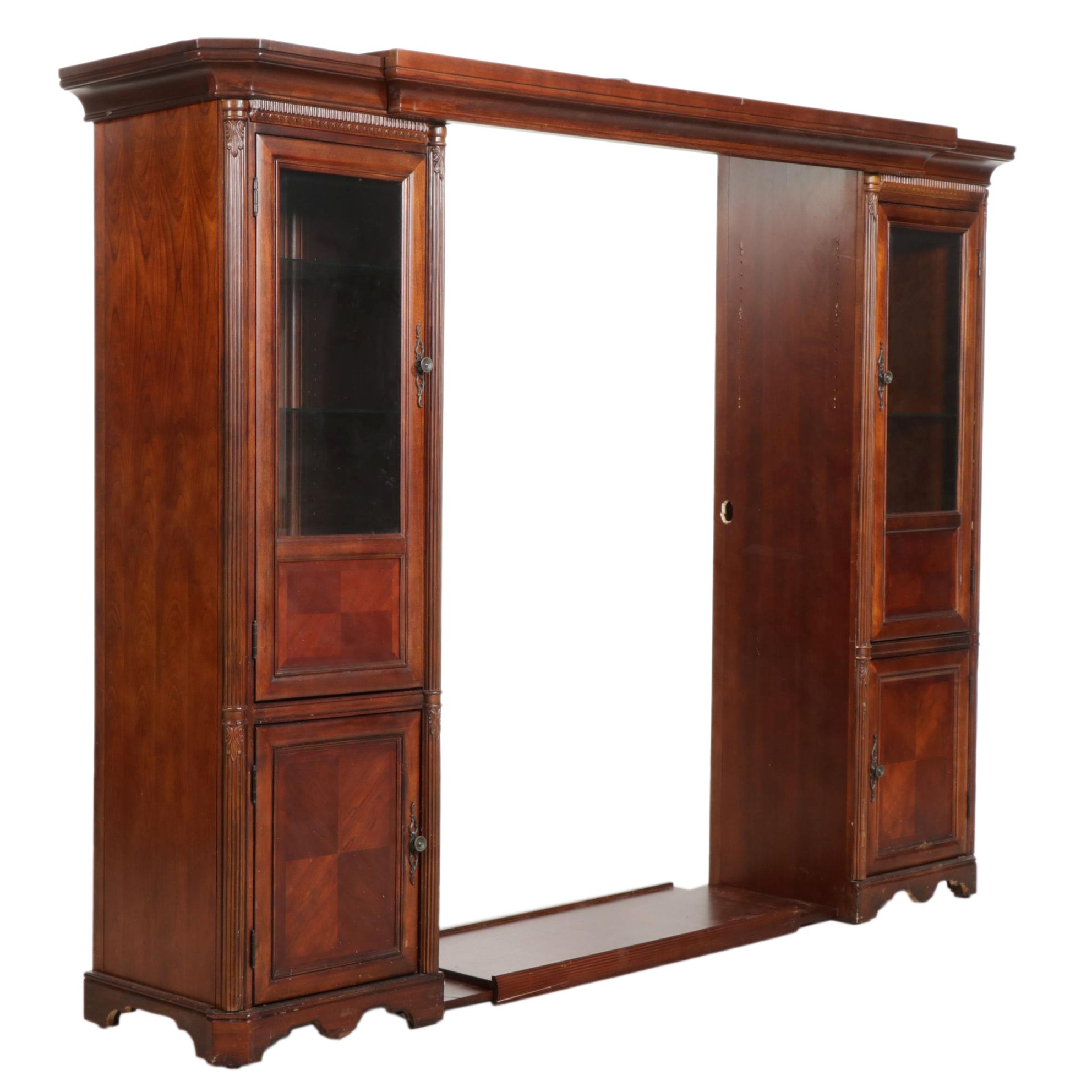 Whalen Furniture "Chateau Collection" Entertainment Cabinet System