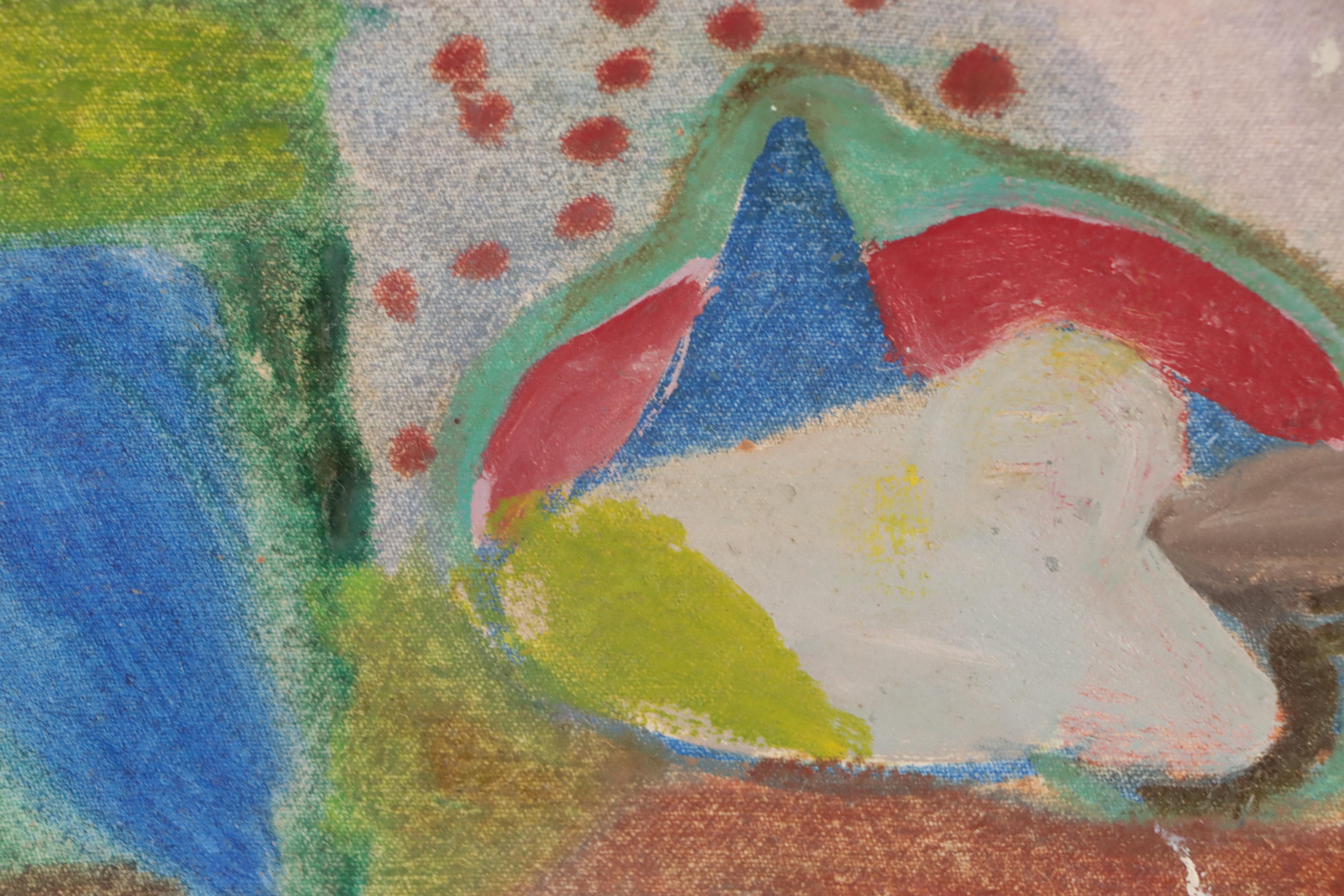 Chuck Barr Abstract Oil Painting