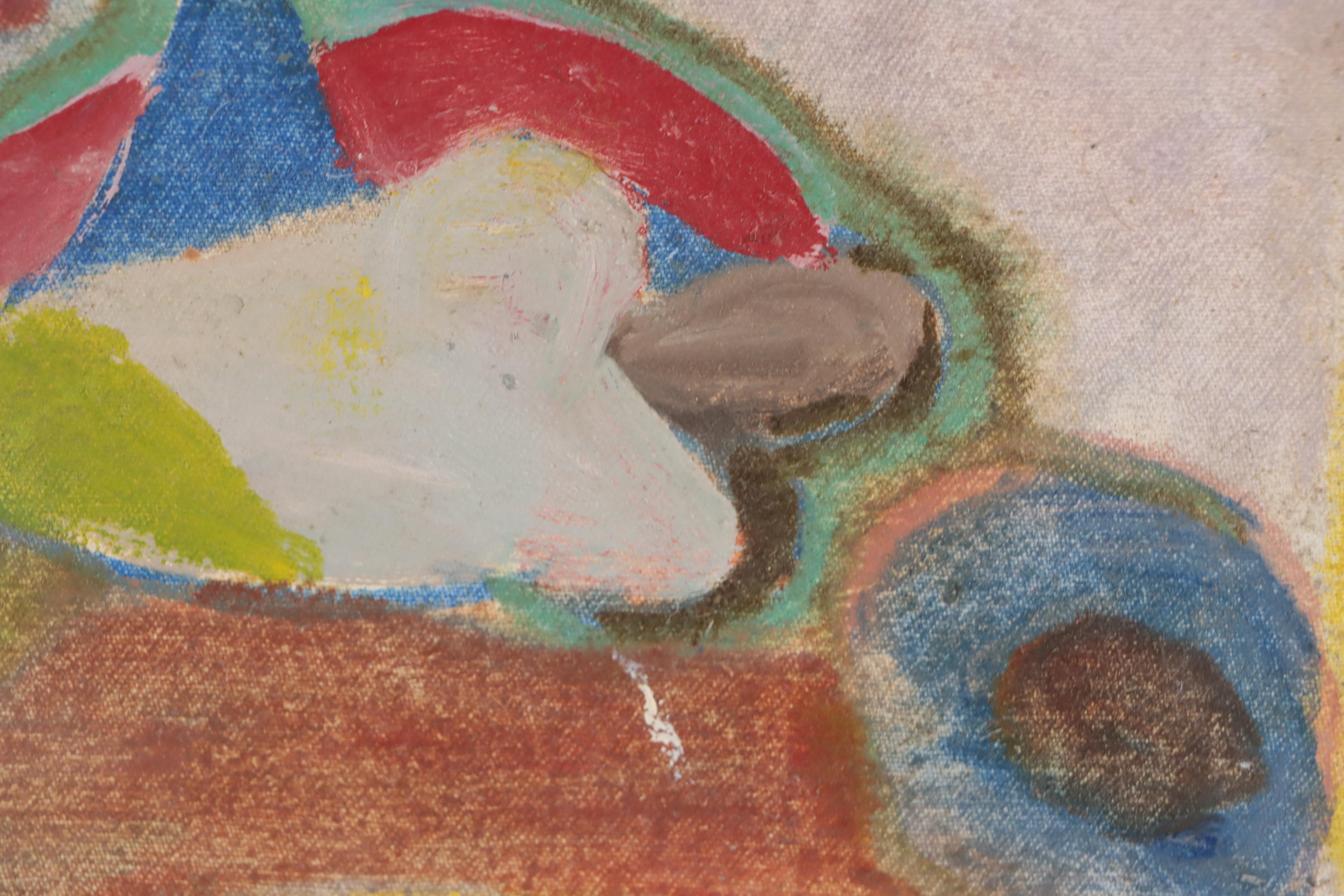 Chuck Barr Abstract Oil Painting