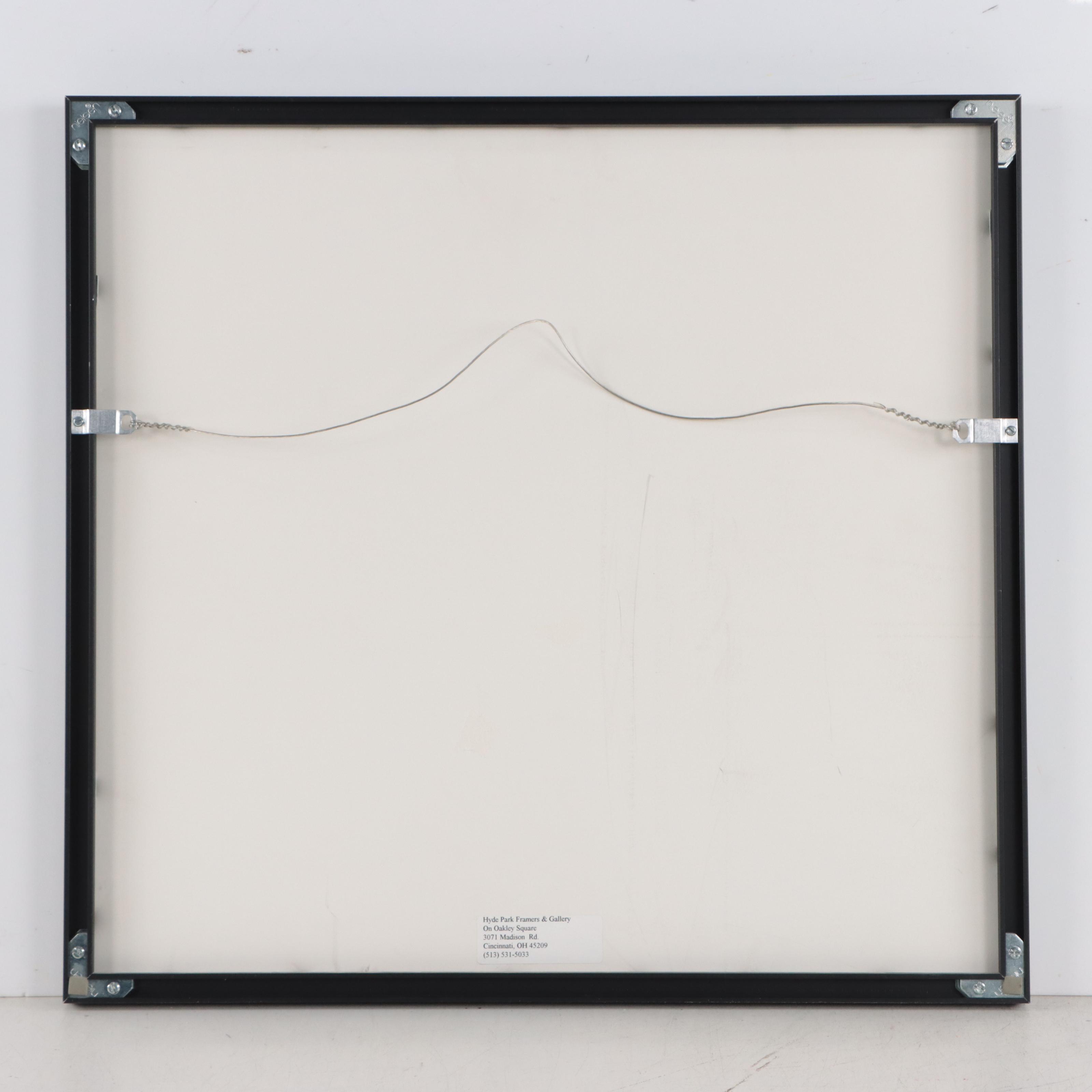 Edie Harper Serigraph "Kitten 'n' Knittin'"