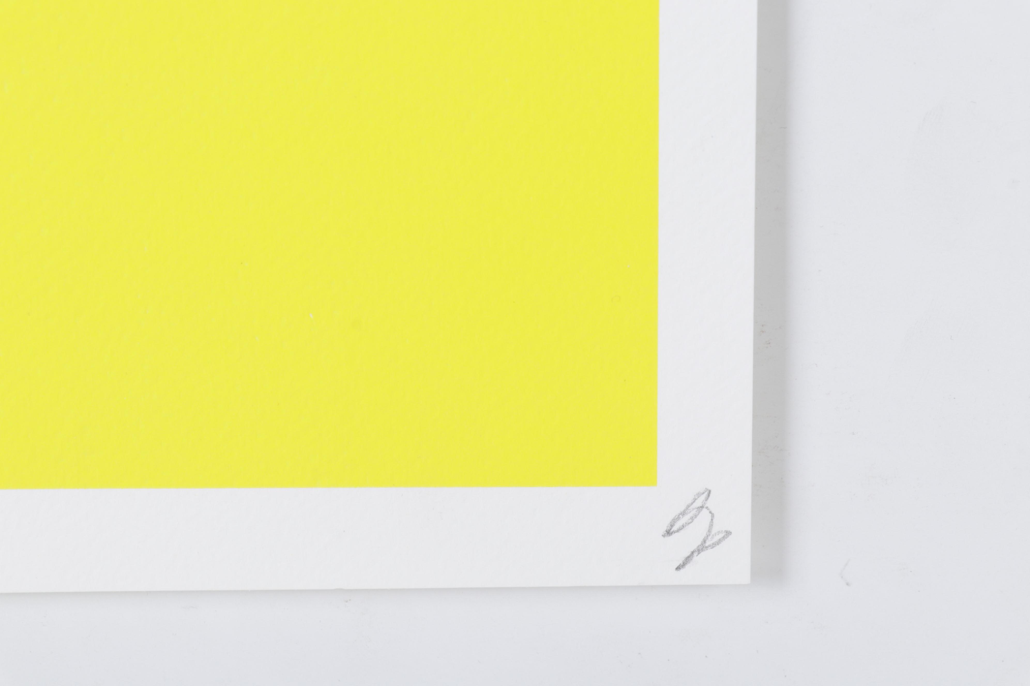 Death NYC Pop Art Graphic Print "Banana Dot Yellow," 2020